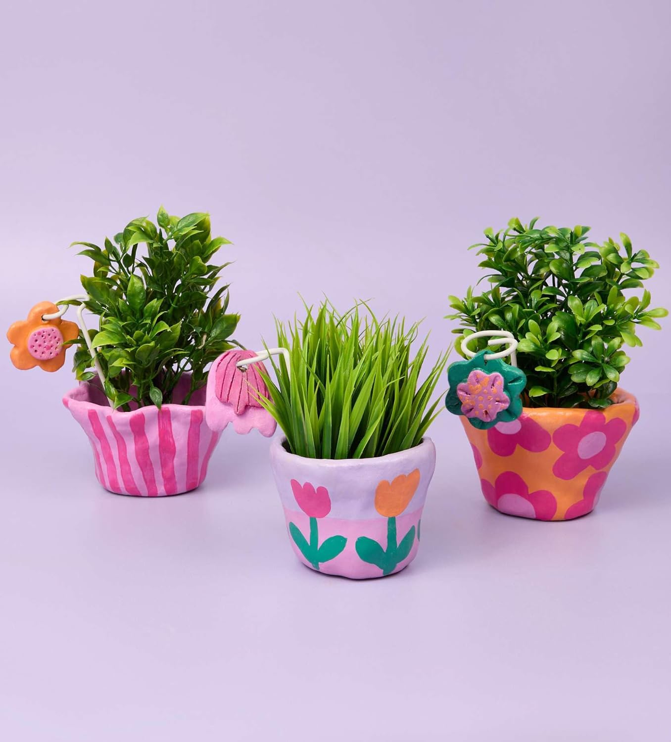 Mini-Töpfer-Set Kleine Pflanzen-Anhänger, Kleine Pflanzen-Anhänger