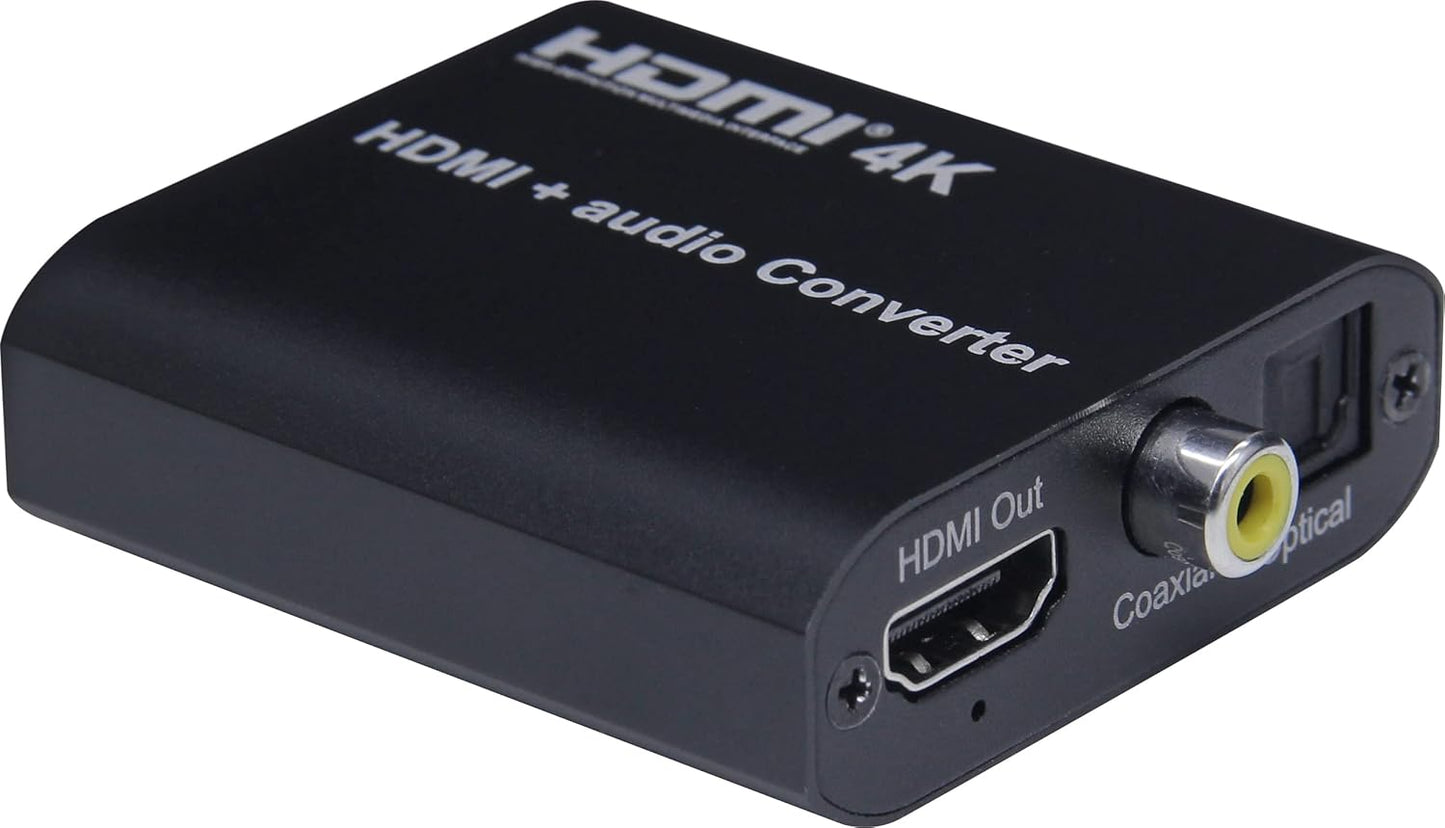 HDMI 4K Audio Extractor mit Audiotrennung