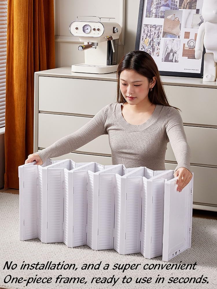 6-stufiger Schuhorganizer, Weiß Standard 6 Ebenen