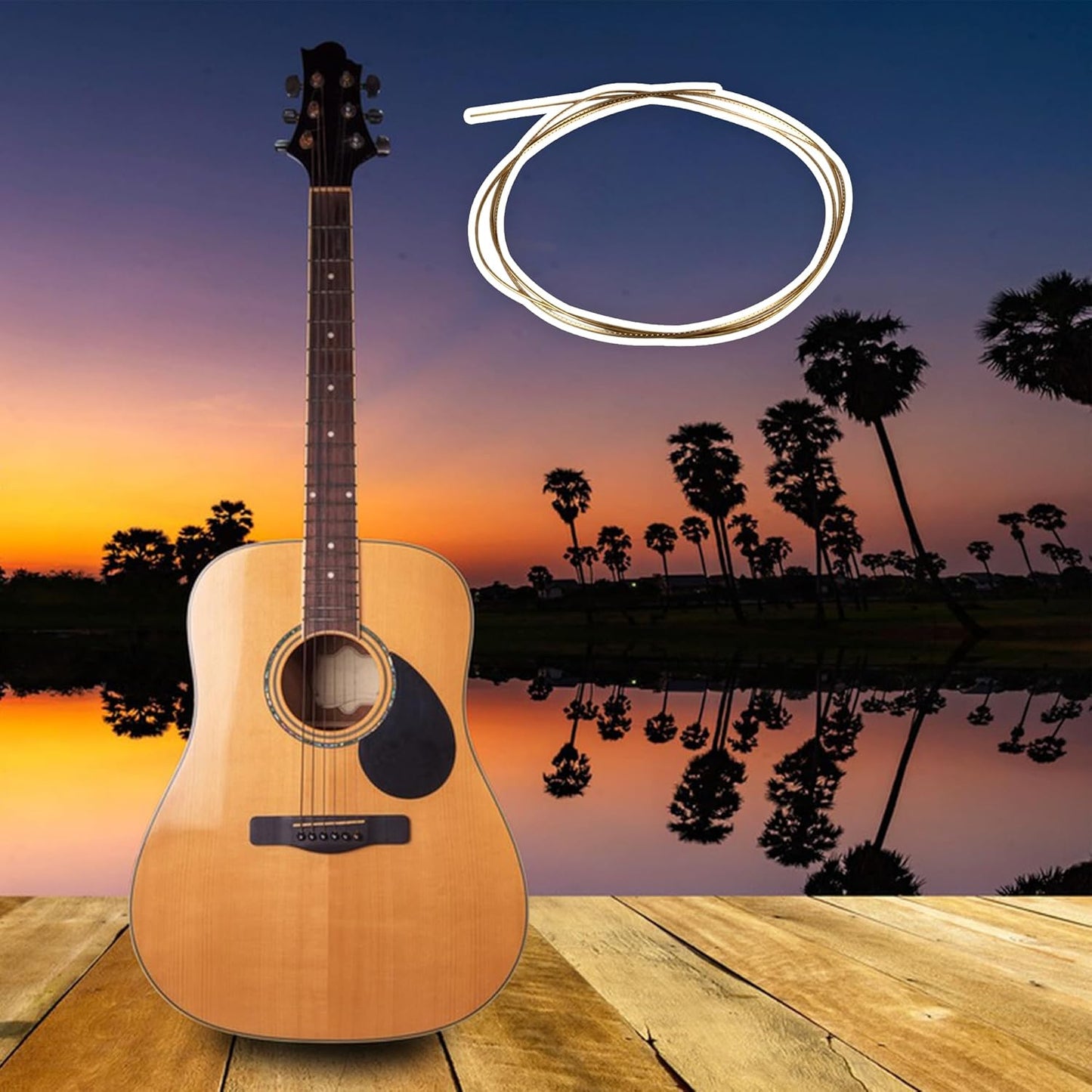 2 mm Messing-Gitarrenbunddraht für Akustikgitarren