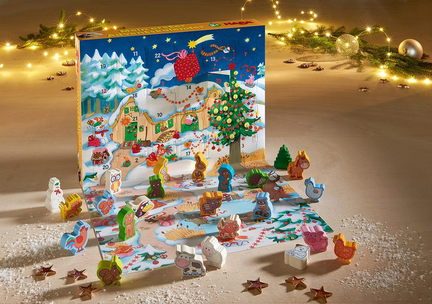 Mein erster Adventskalender Bauernhoftiere, Bauernhof