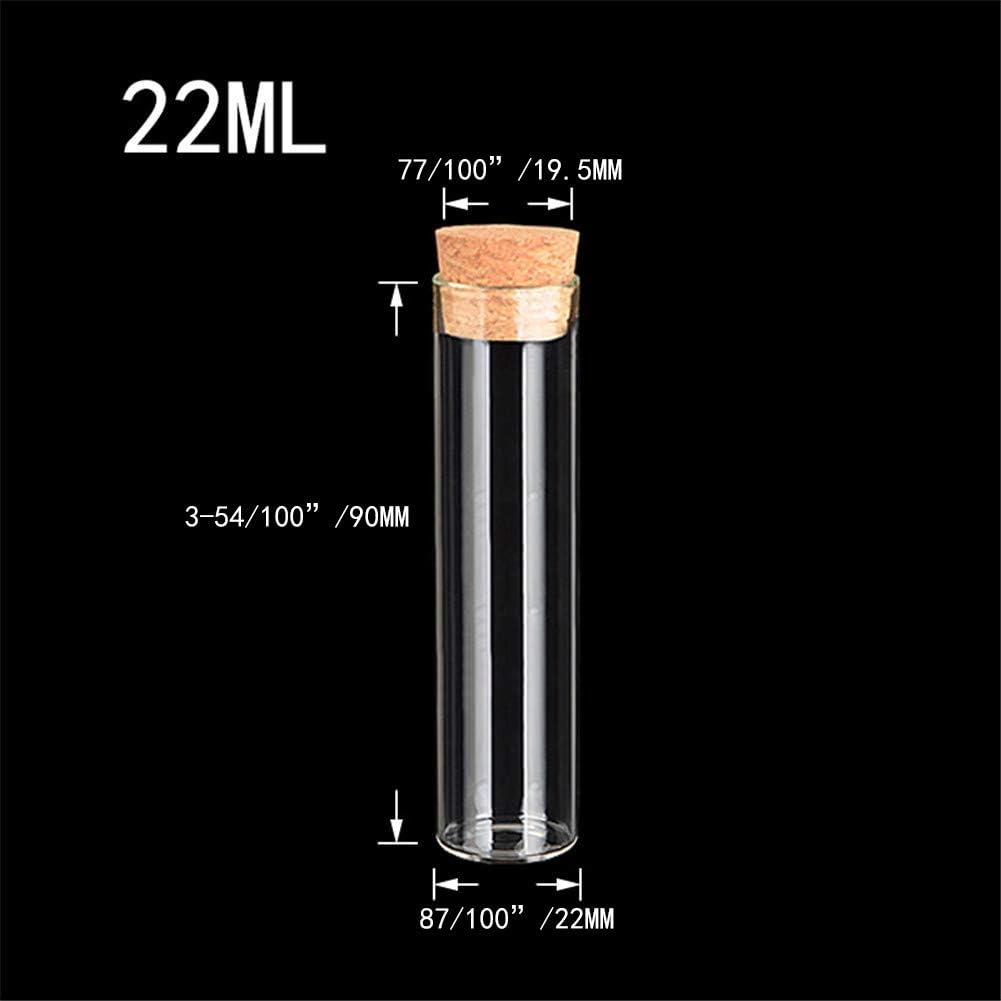 Glasflaschen-Set, 100, 22ml