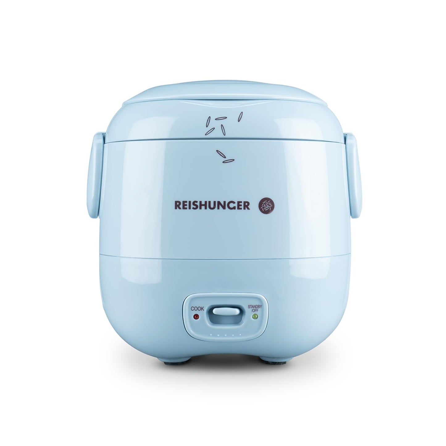 Mini Reiskocher mit Keramikbeschichtung 0,3 L, Hellblau