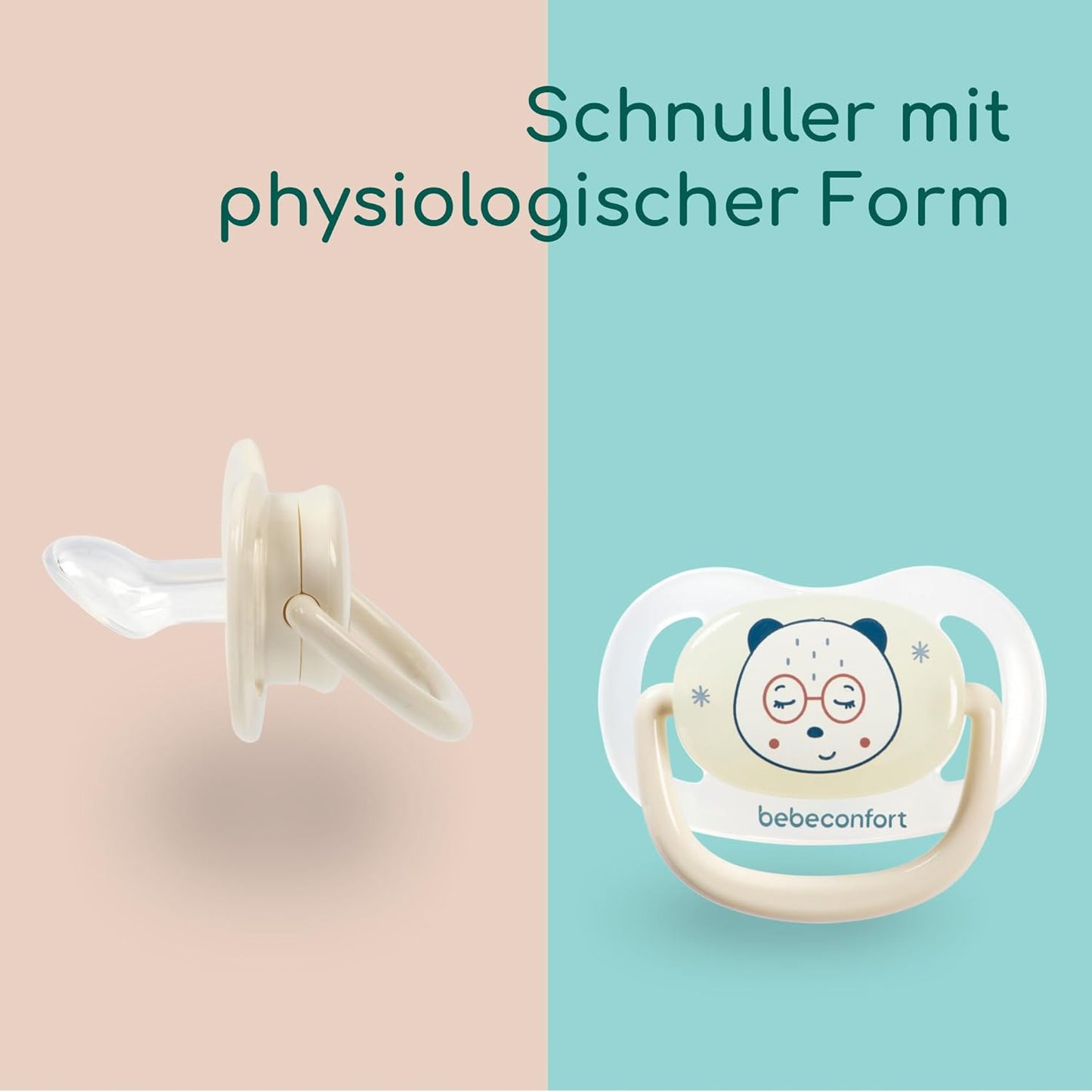 Physio Air Grow-with-Me Babyflaschen, 4 Stück, Anti-Kolik, Wachse mit mir