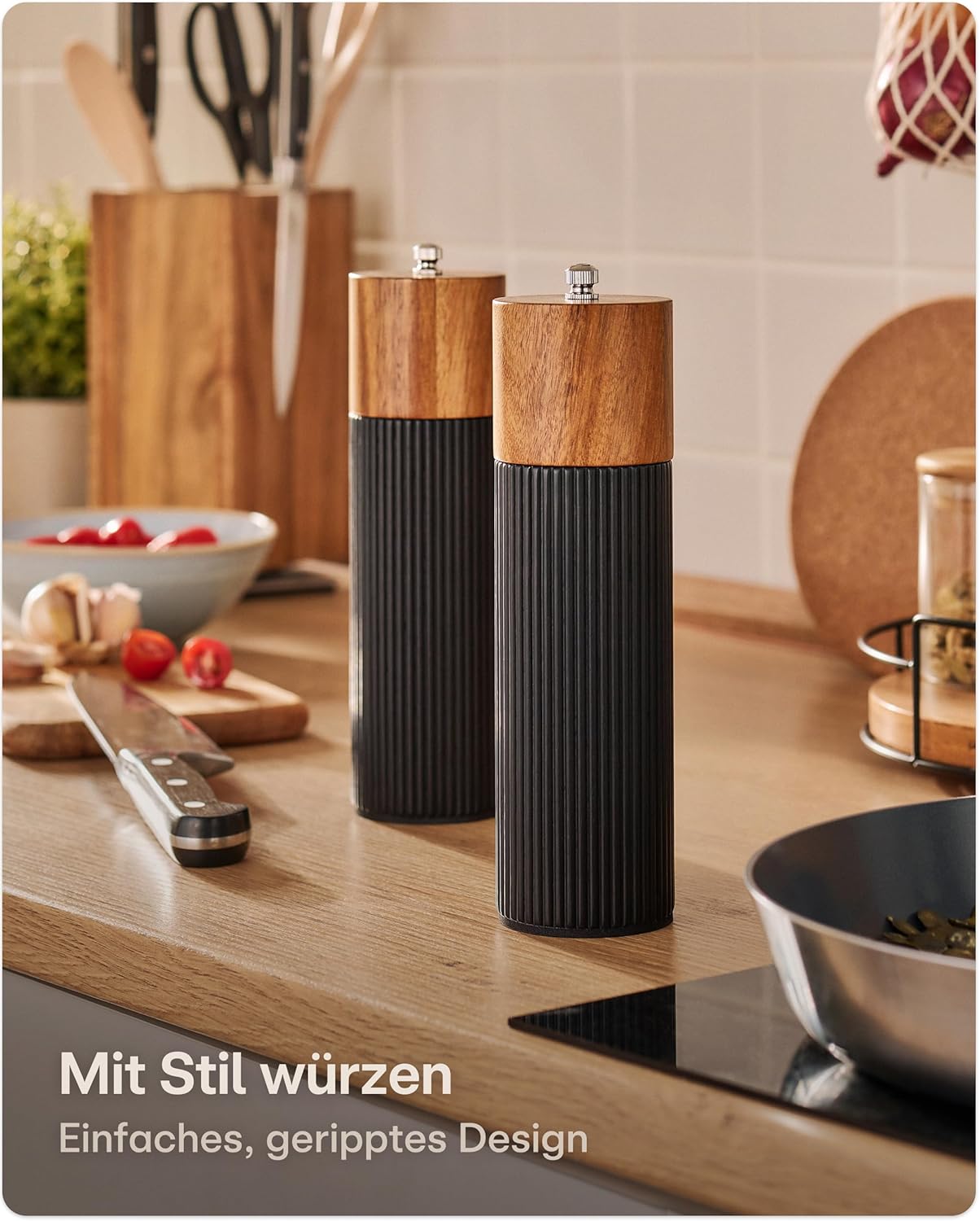Salz- & Pfeffermühlen-Set, Groß