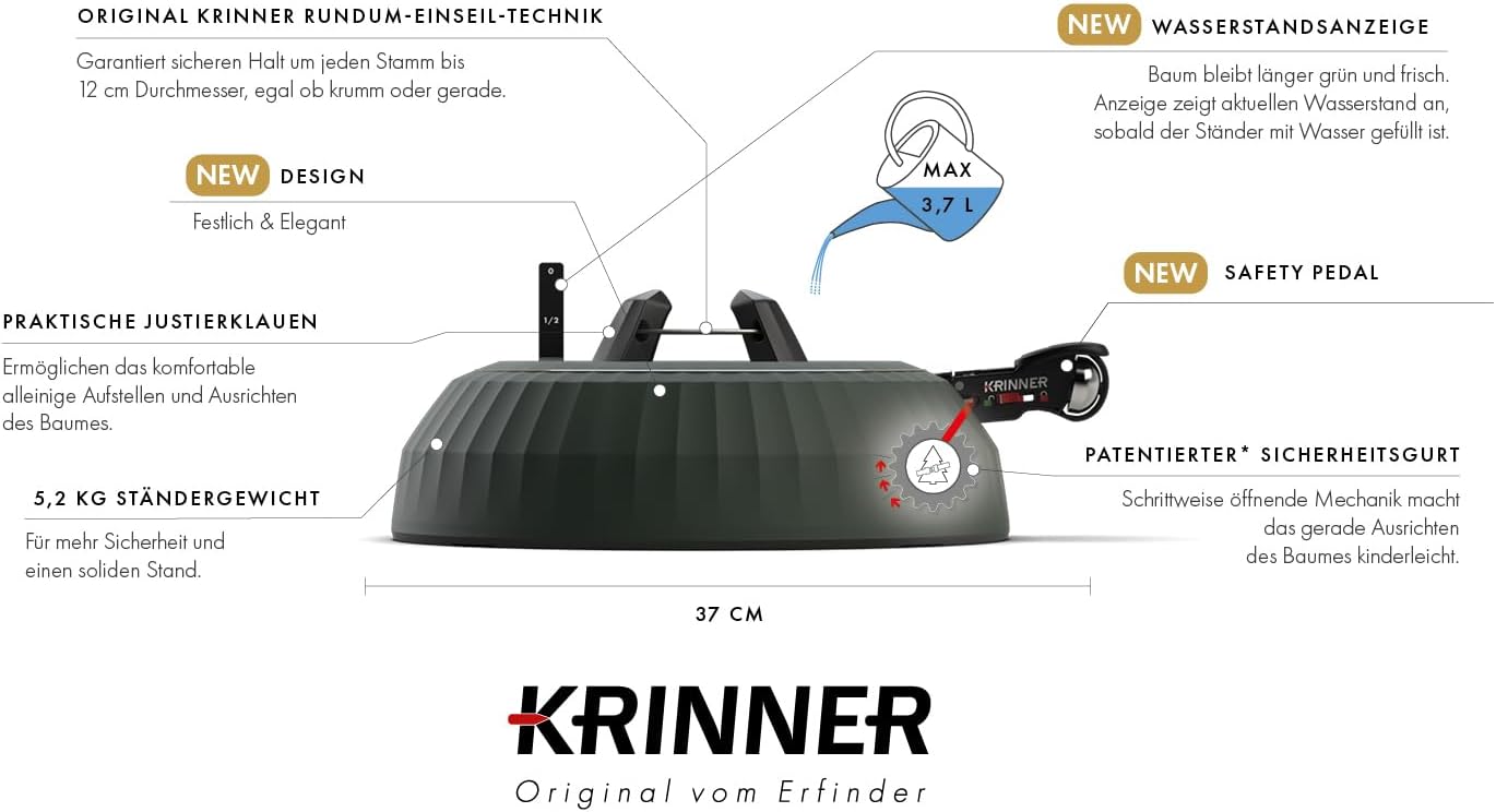 Weihnachtsbaumständer X-280 Deluxe mit Fusspedal