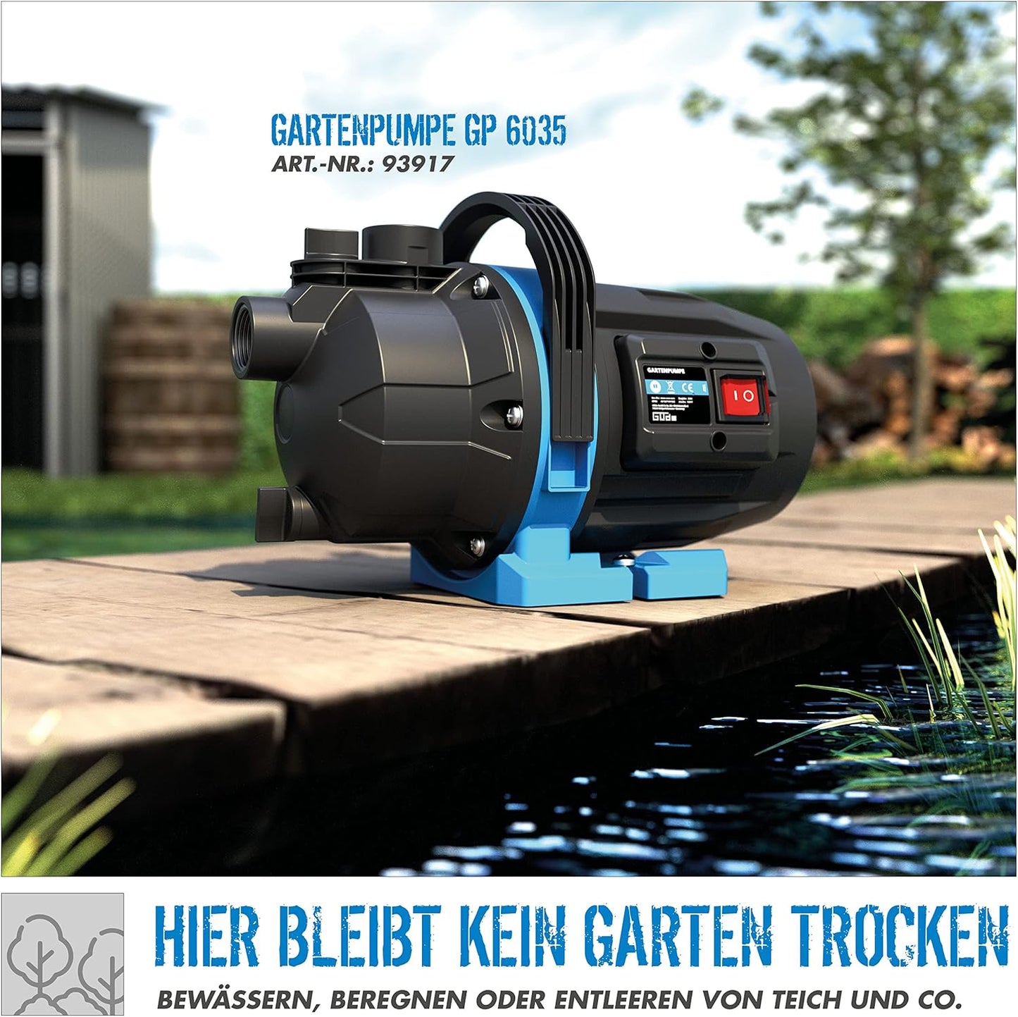 Gartenpumpe GP 6035, Single