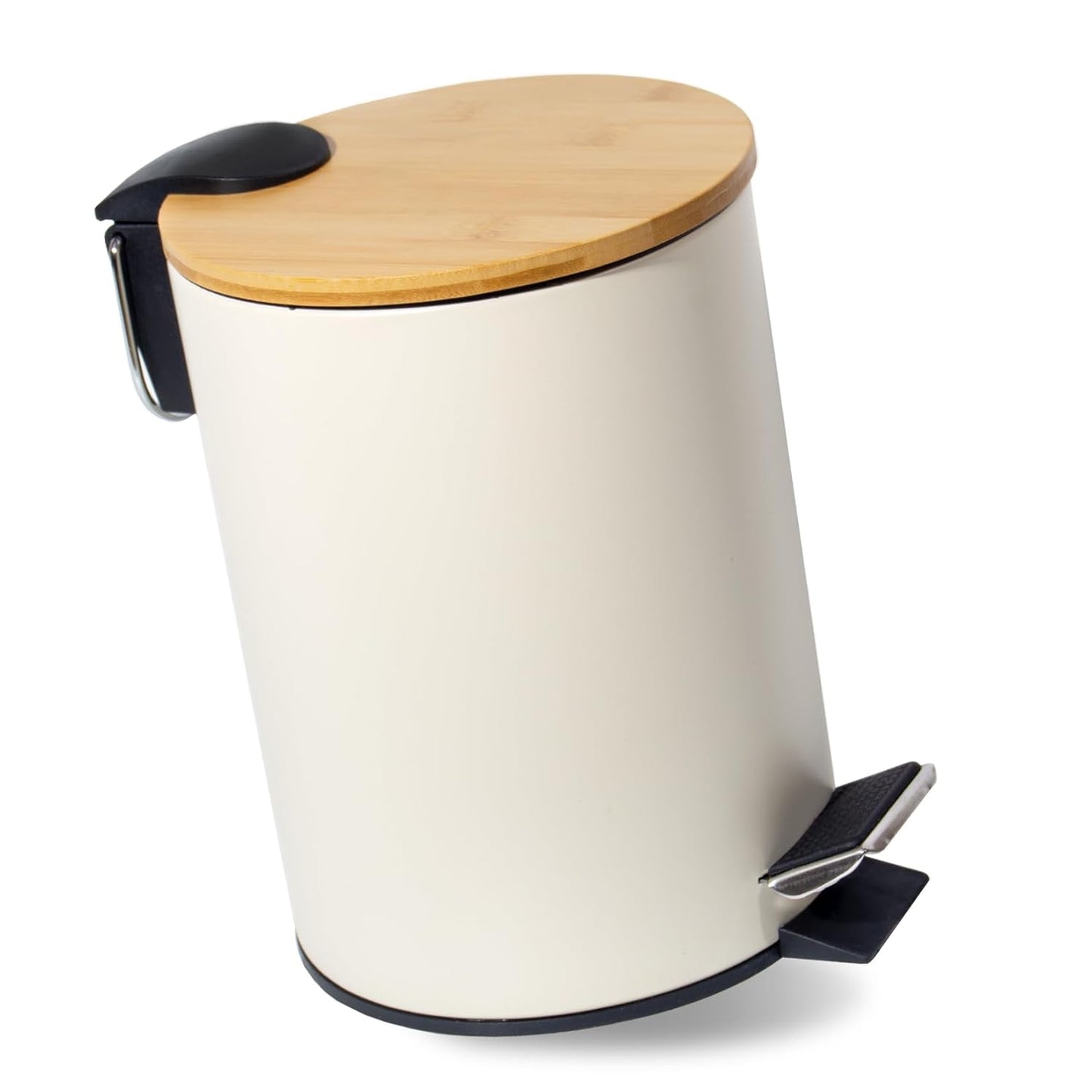 Kosmetikeimer mit Soft Close Deckel, Beige 3L