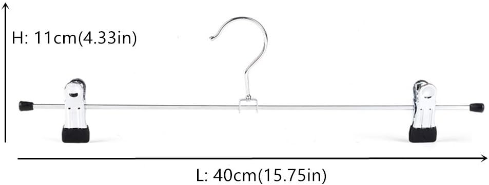 Hosenbügel mit Clips, 40cm(20PCS)