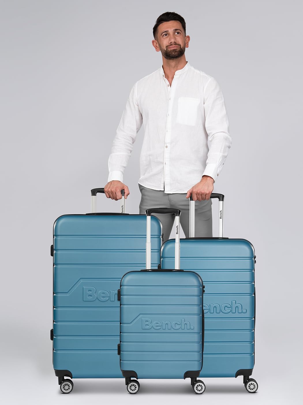 Seattle Kofferset, Nordic-blue 3-Set