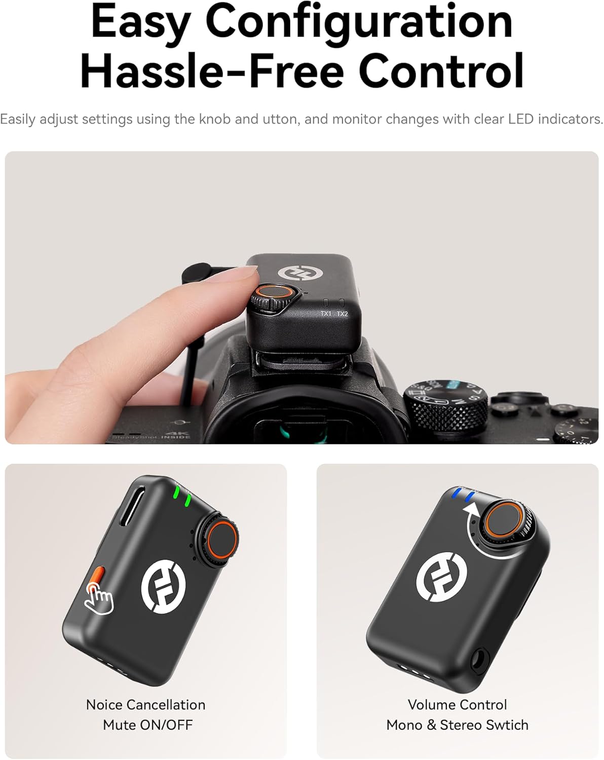 Lark M2S Mini Combo (2TX+2RX), Lark M2S (2TX+2RX+Ladegerät) Schwarz