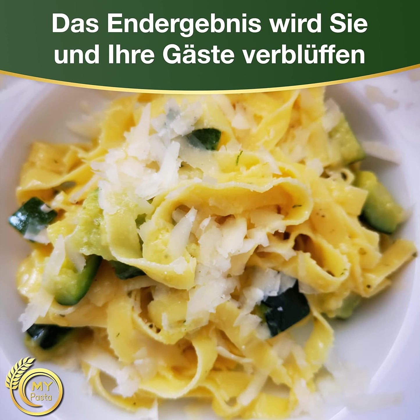Pasta Disc, Dünne Bandnudeln