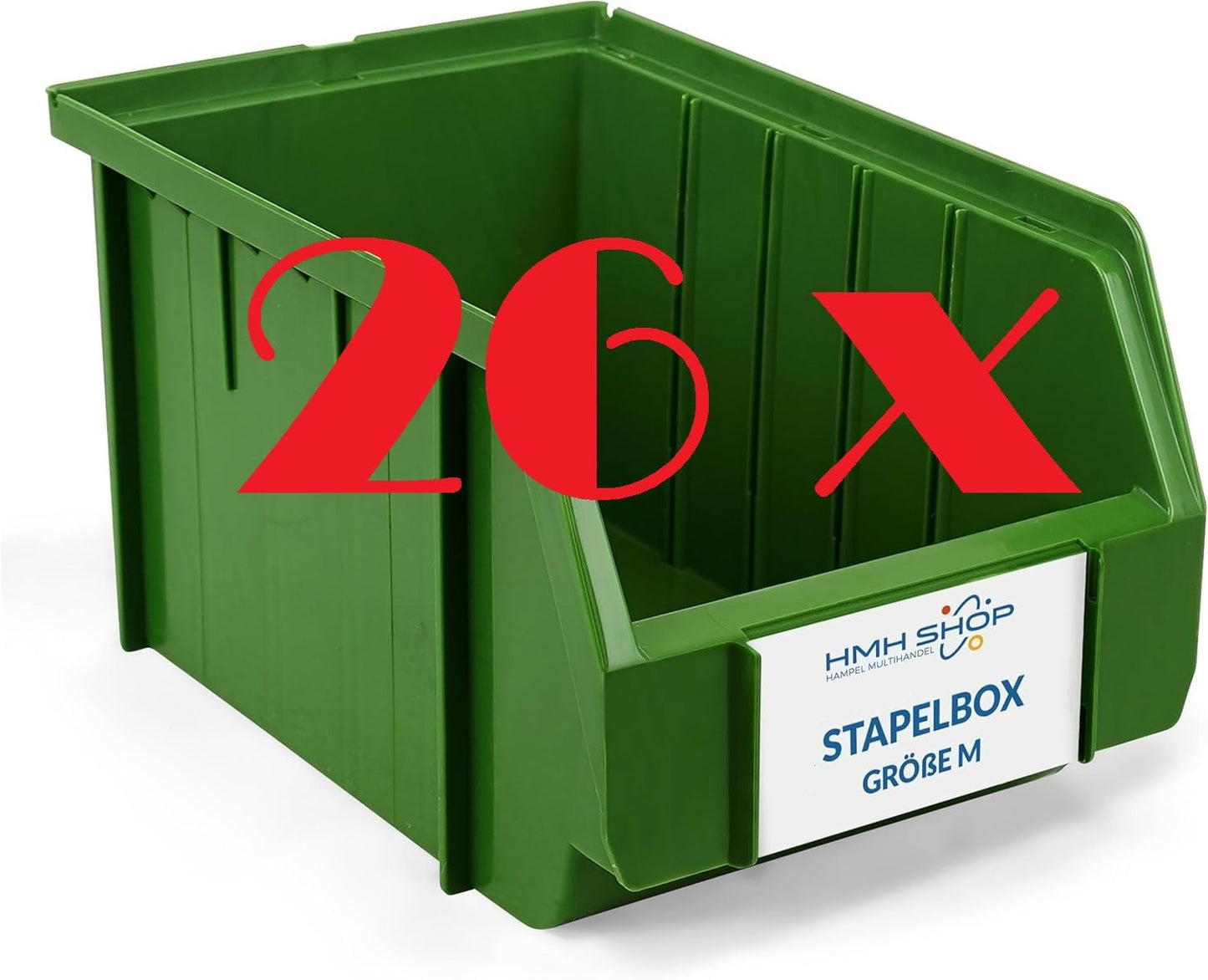 26 Stück Stapelboxen