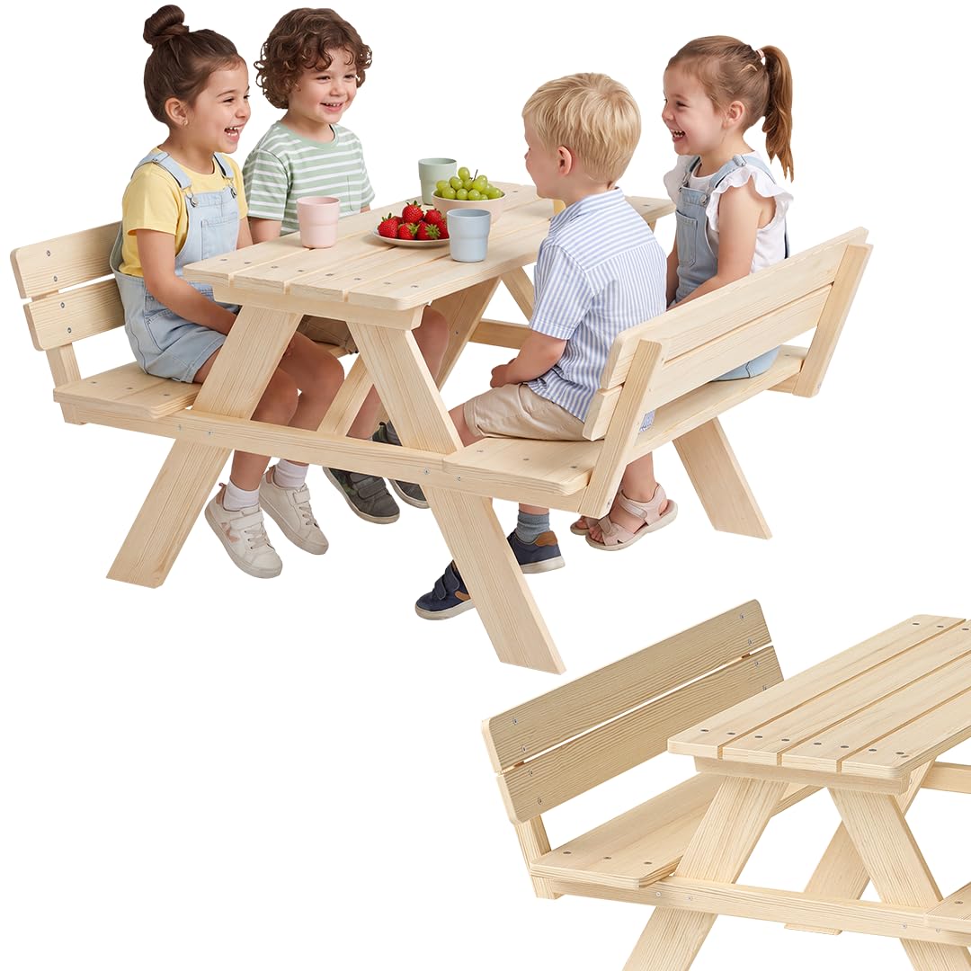 Kindersitzgruppe mit Lehne, mit Lehne