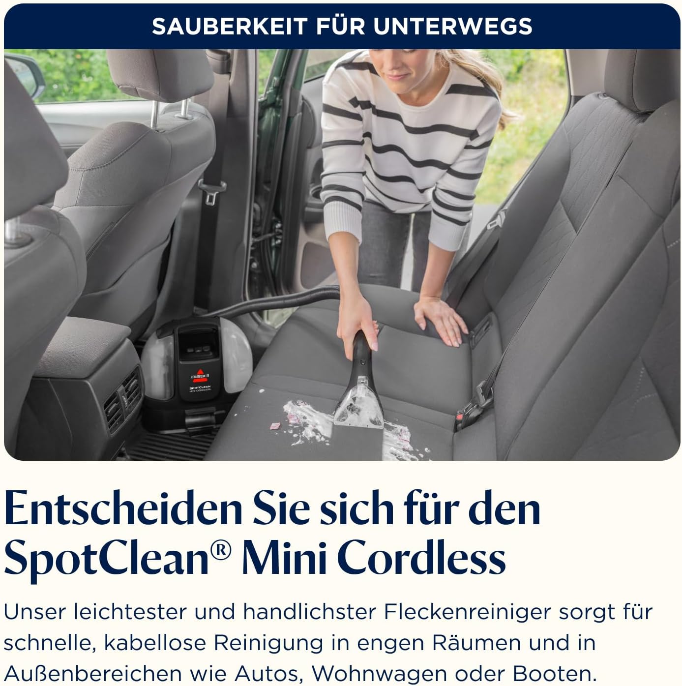 Akku Polster- & Teppichreiniger, Cordless (Compact)