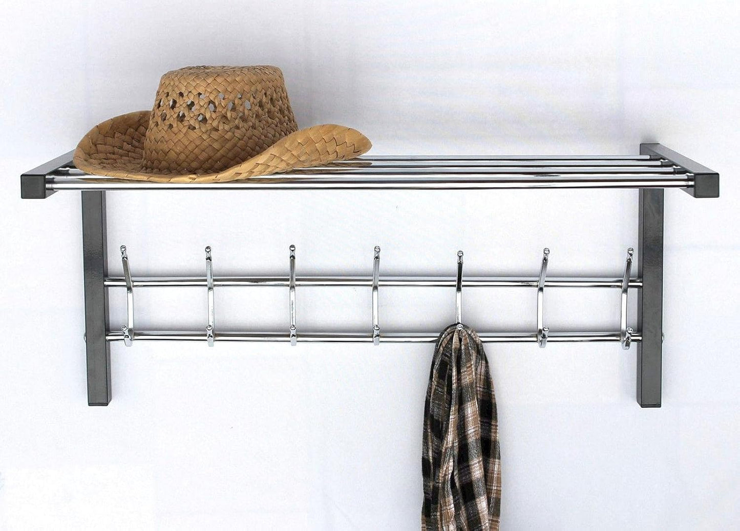 Wandgarderobe mit Hutablage