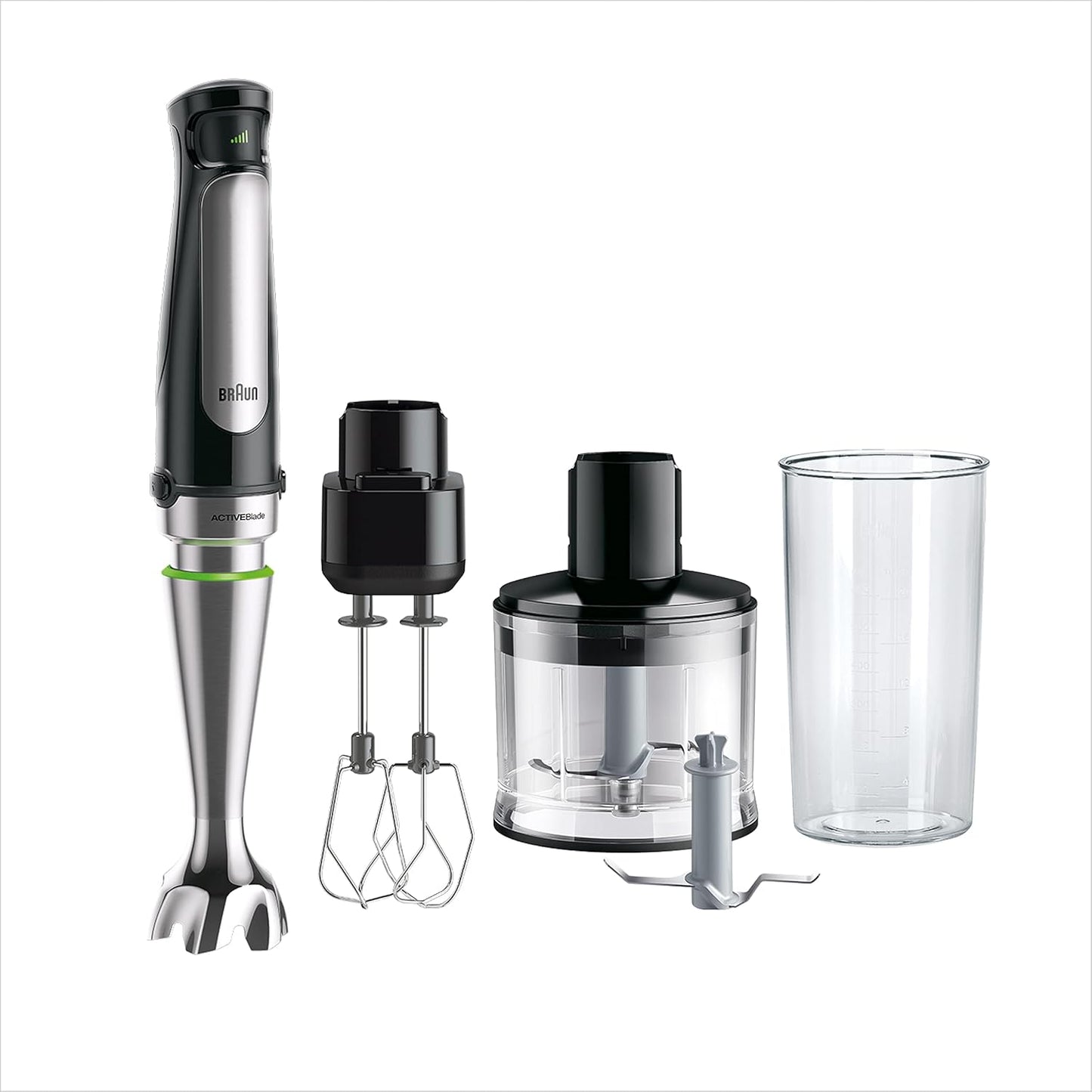 MultiQuick 7 Mixer-Set mit Spritzschutz, 4 Zubehörteile 7035x | 3 accesorios