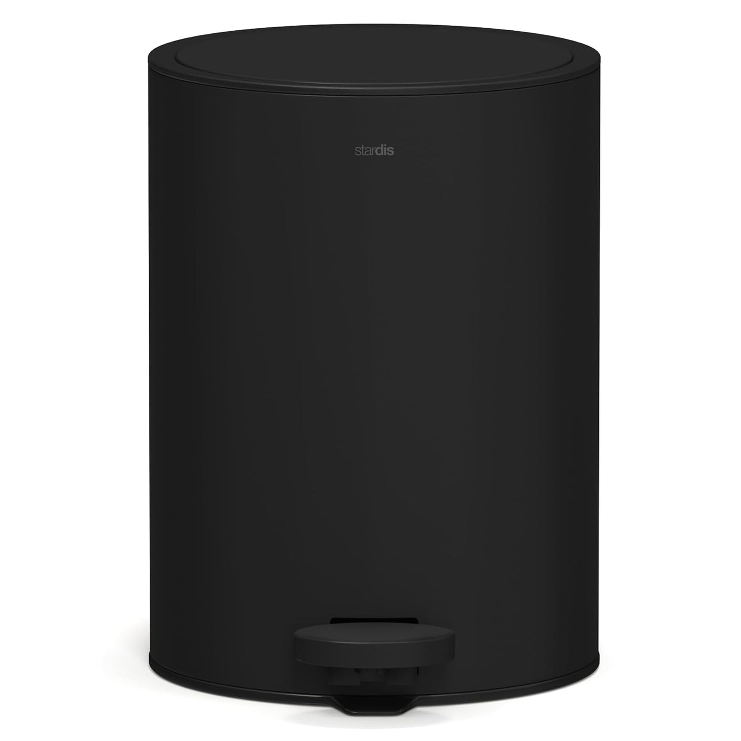 Treteimer mit Soft-Close-Absenkautomatik und Inneneimer, midnight black
