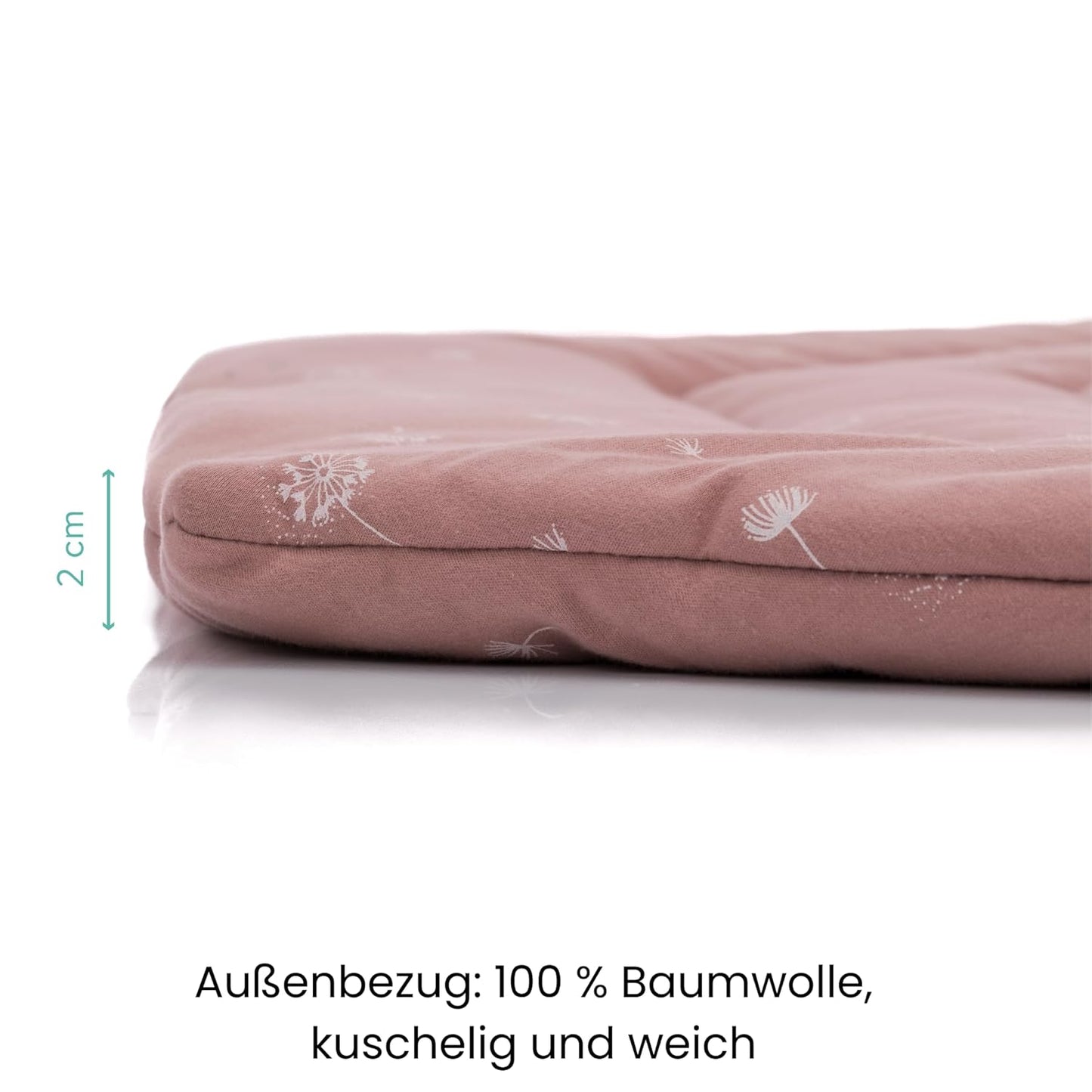 Laufgittereinlage 6-eckig, Pusteblume Rosa