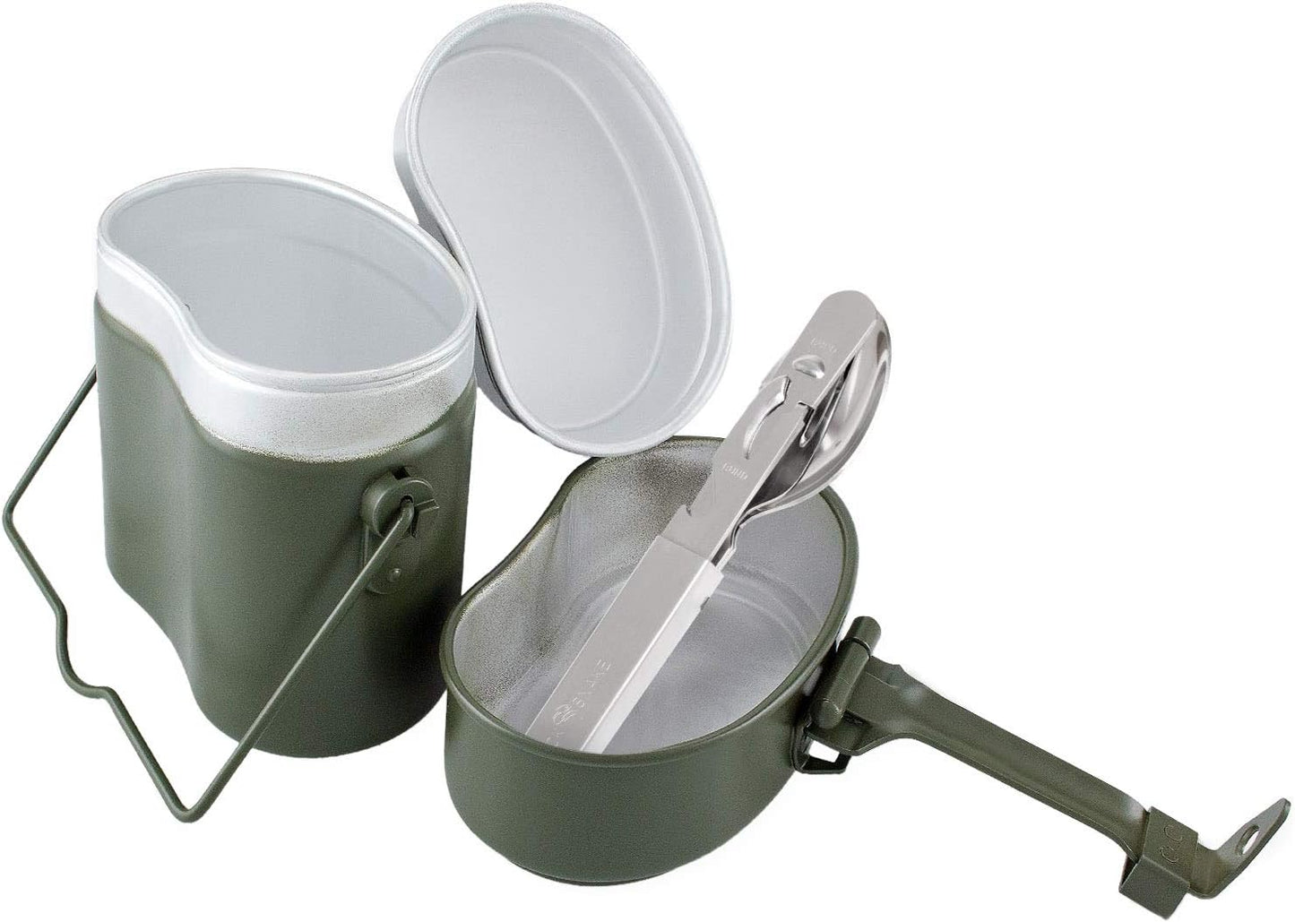 Essgeschirr-Set nach TL (3-teilig) & Besteck-Set (4-teilig)