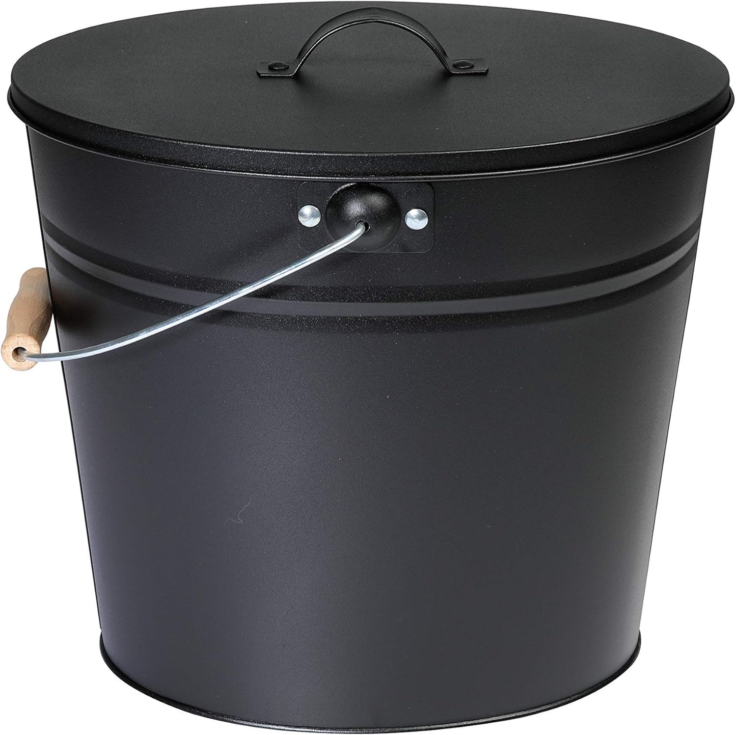 Ascheeimer mit Deckel
