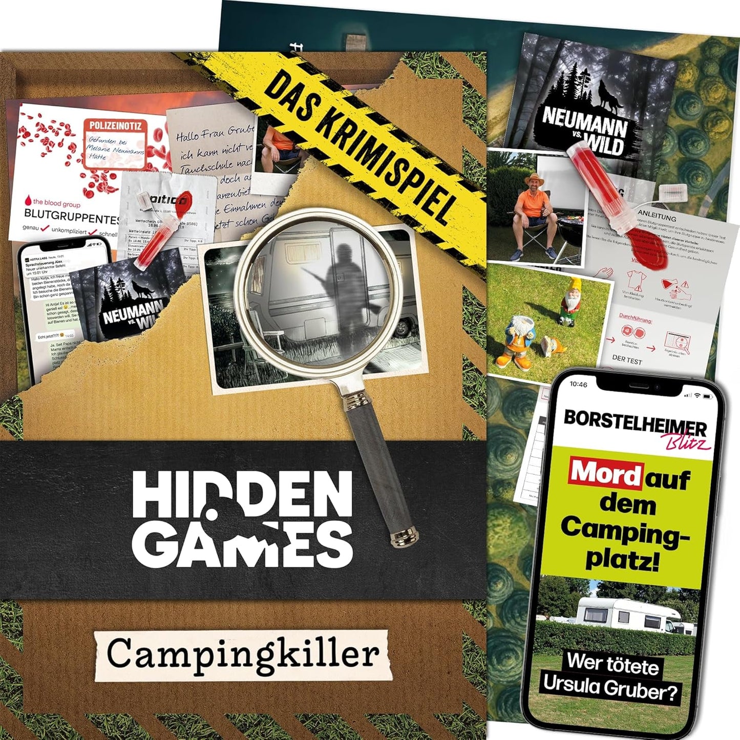 Campingkiller - Krimispiel