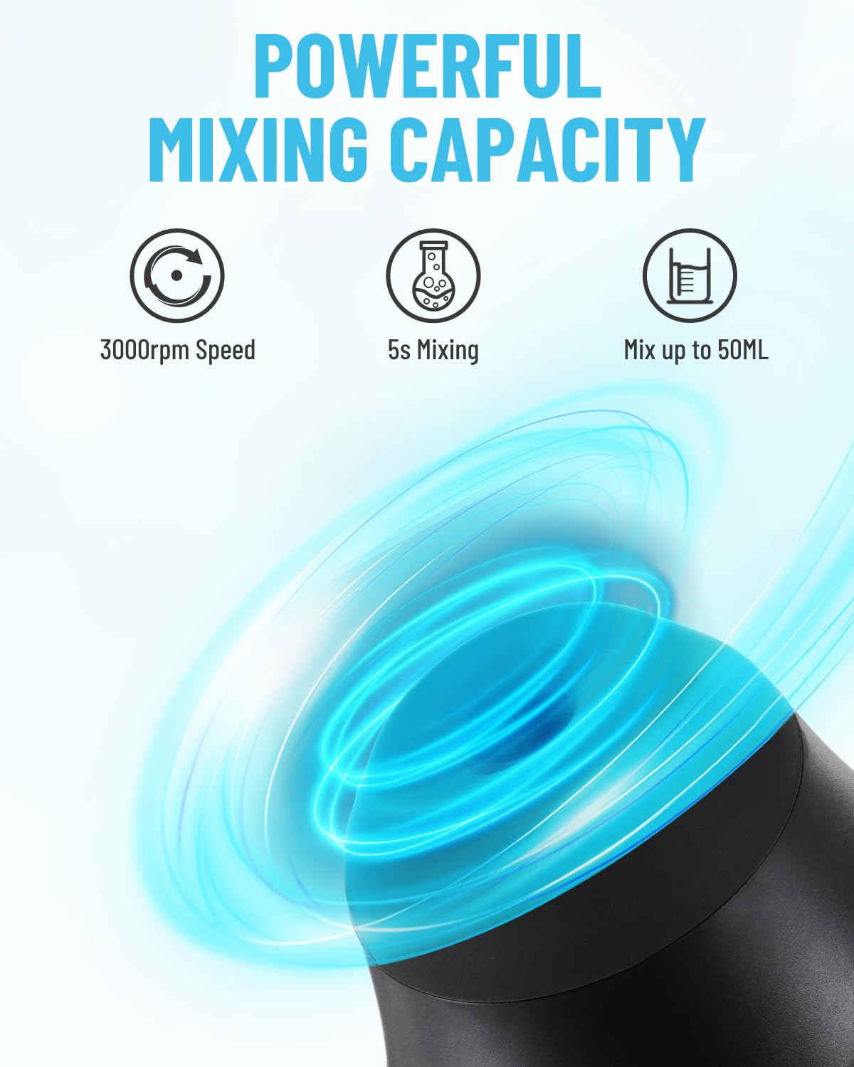 Vortex Mixer, Schwarz