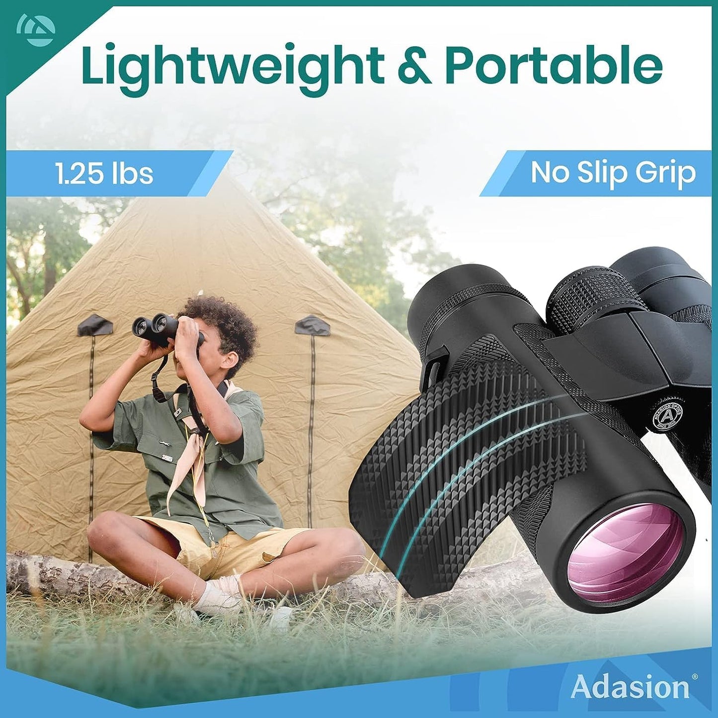 Fernglas 12x42 mit Handy Adapter und Stativ, Penis
