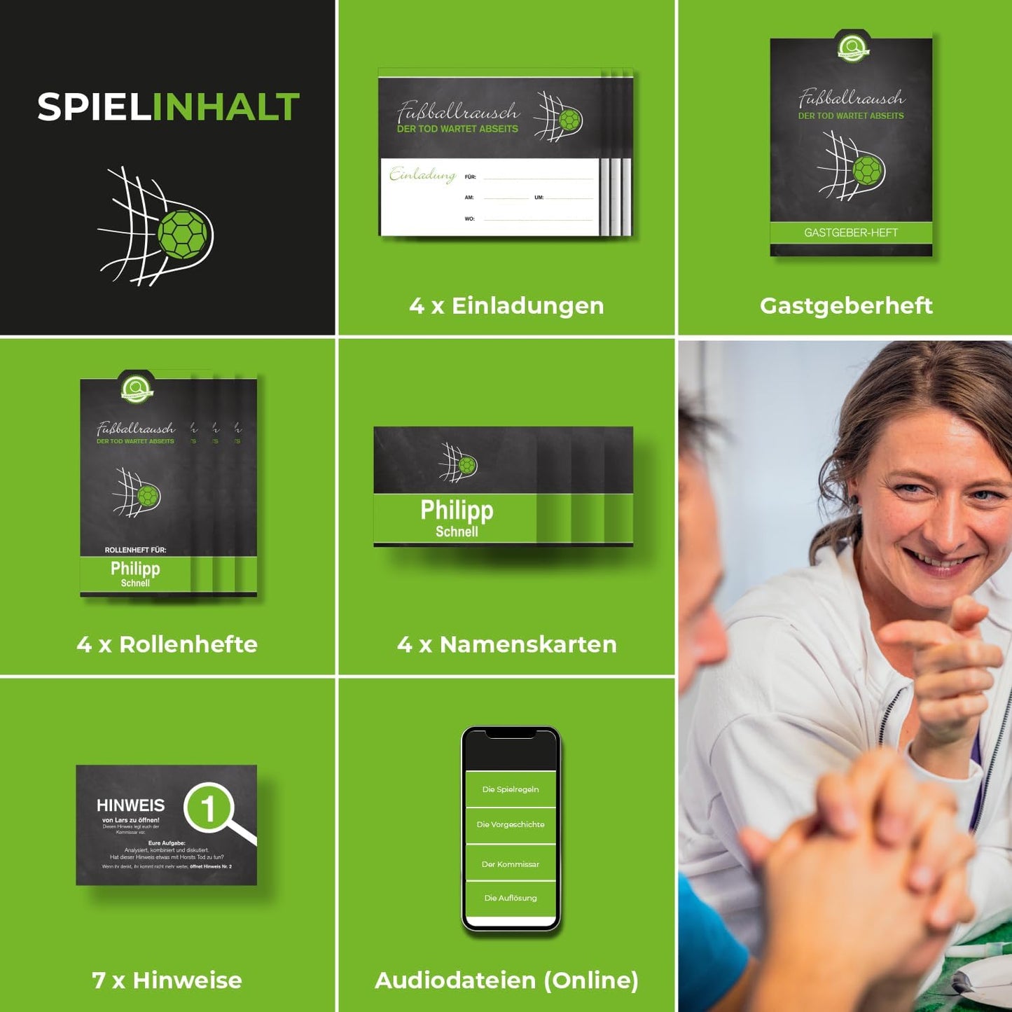 Fussballrausch - Krimidinner