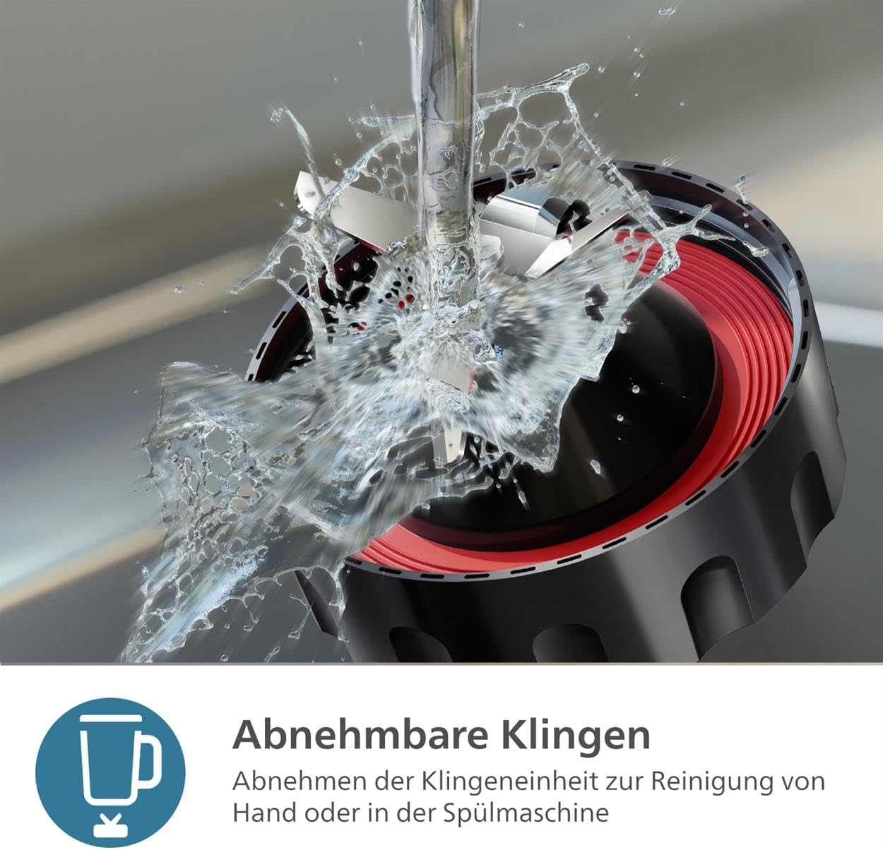 Standmixer mit Blend-and-go-Behälter, 1200W