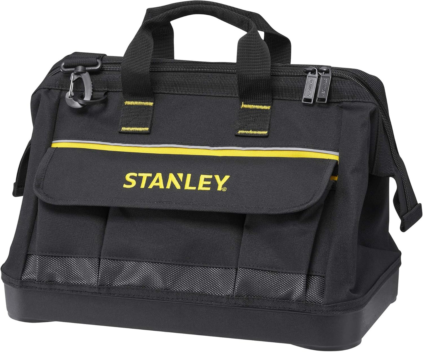 Werkzeugtasche mit robustem Kunststoffboden, 1 Gelb,schwarz