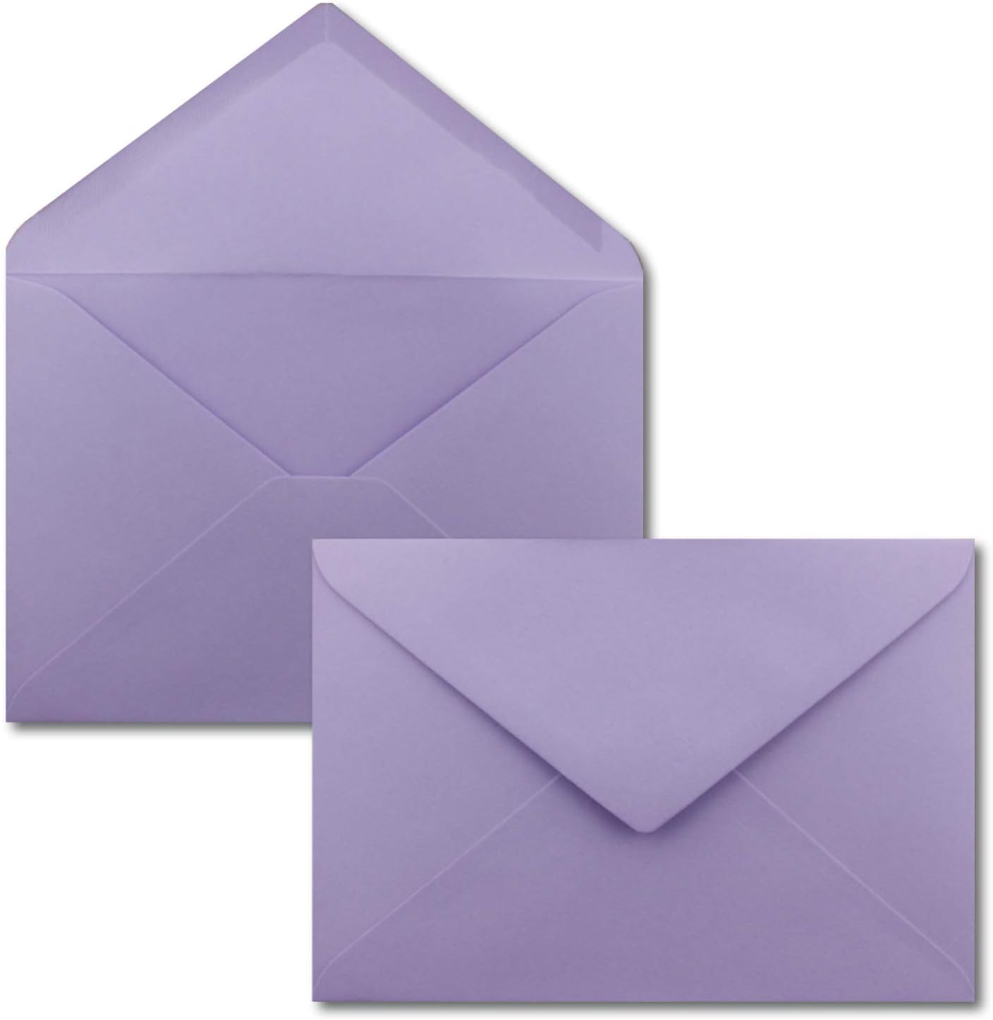 DIN C5 Kuverts, 75 Umschläge 21-Violett