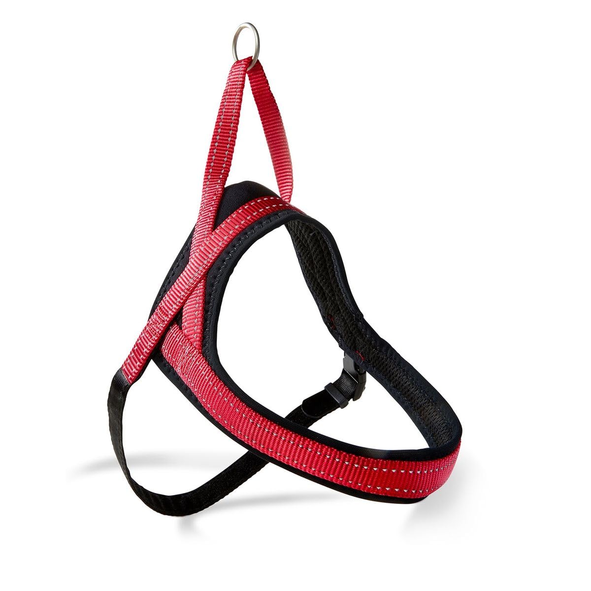 Reflektierendes Hundegeschirr Soft & Safe, 35 - 45 cm cayenne/schwarz