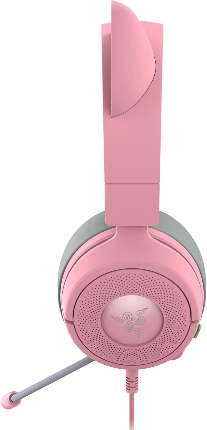 Kitty V3 X Kabelgebundenes Gaming-Headset mit Katzenohren, Quartz Kraken Kitty V3 X