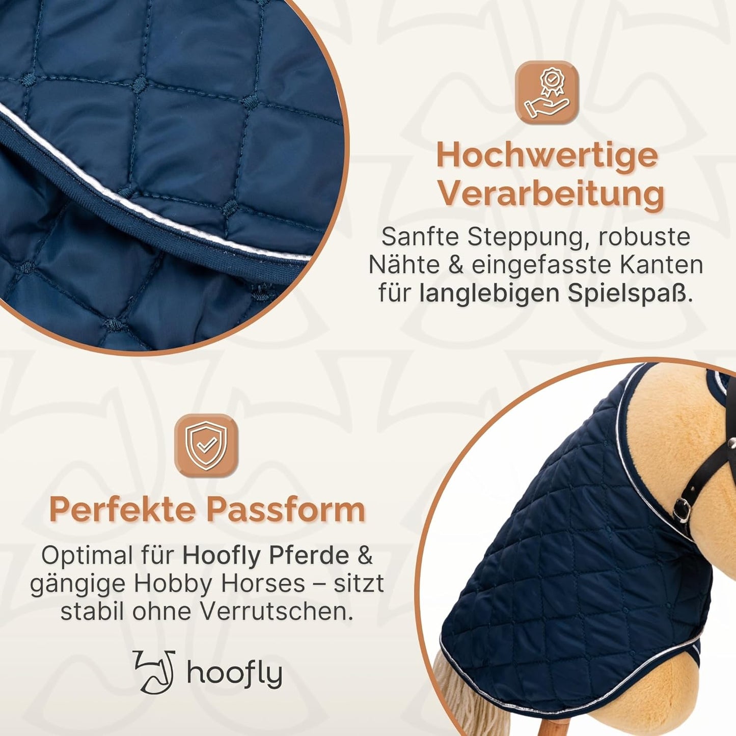 Hobby Horse Decke, Blau Decke