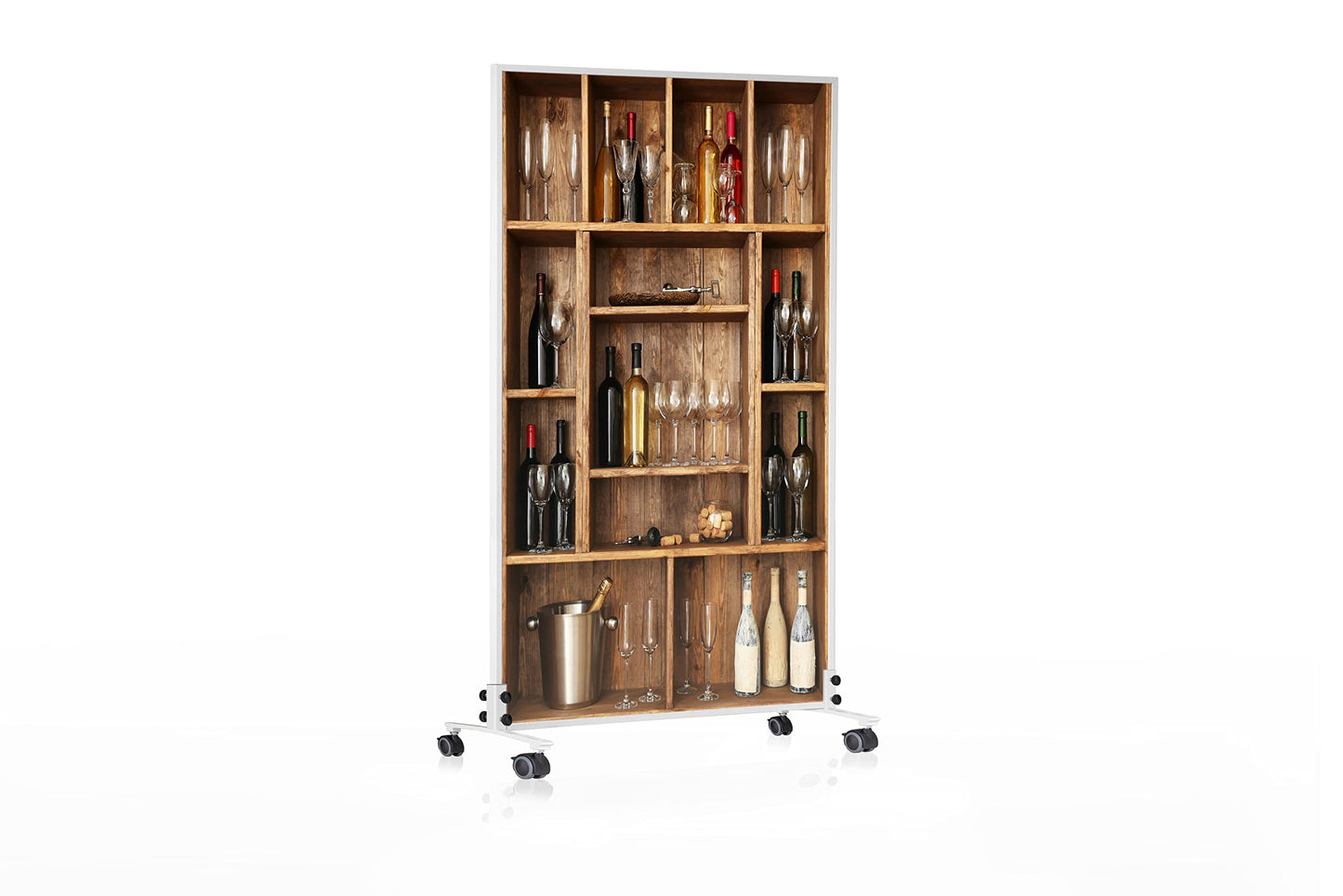Bild-Infrarotheizung mit Thermostat 800 W, 800 W Wein