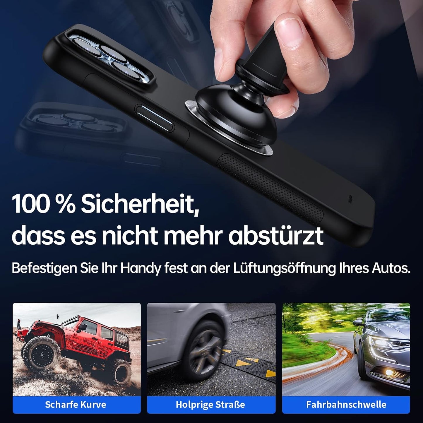 Magnetische Auto-Handyhalterung