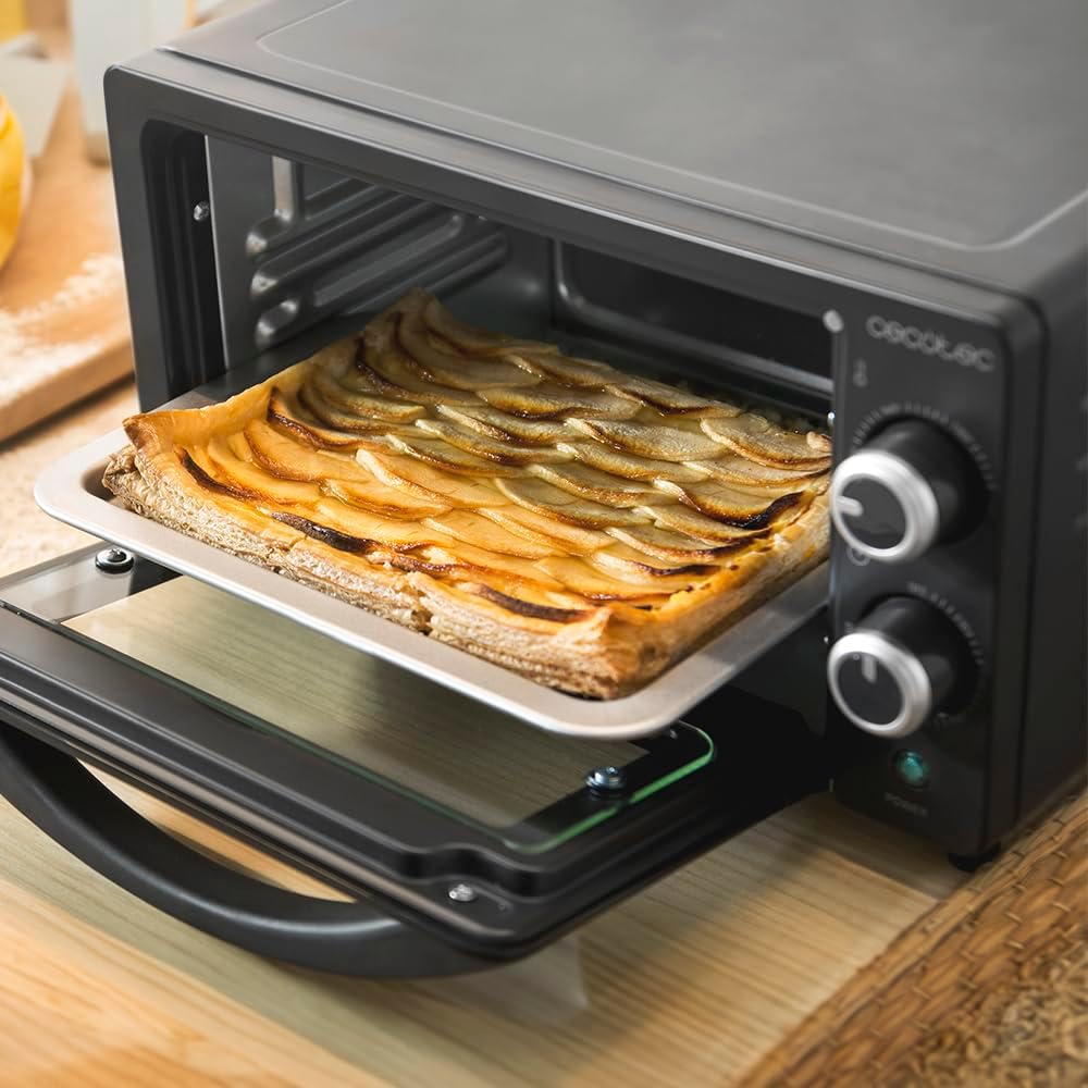 Bake&Toast Tischofen, 10 L Schwarz