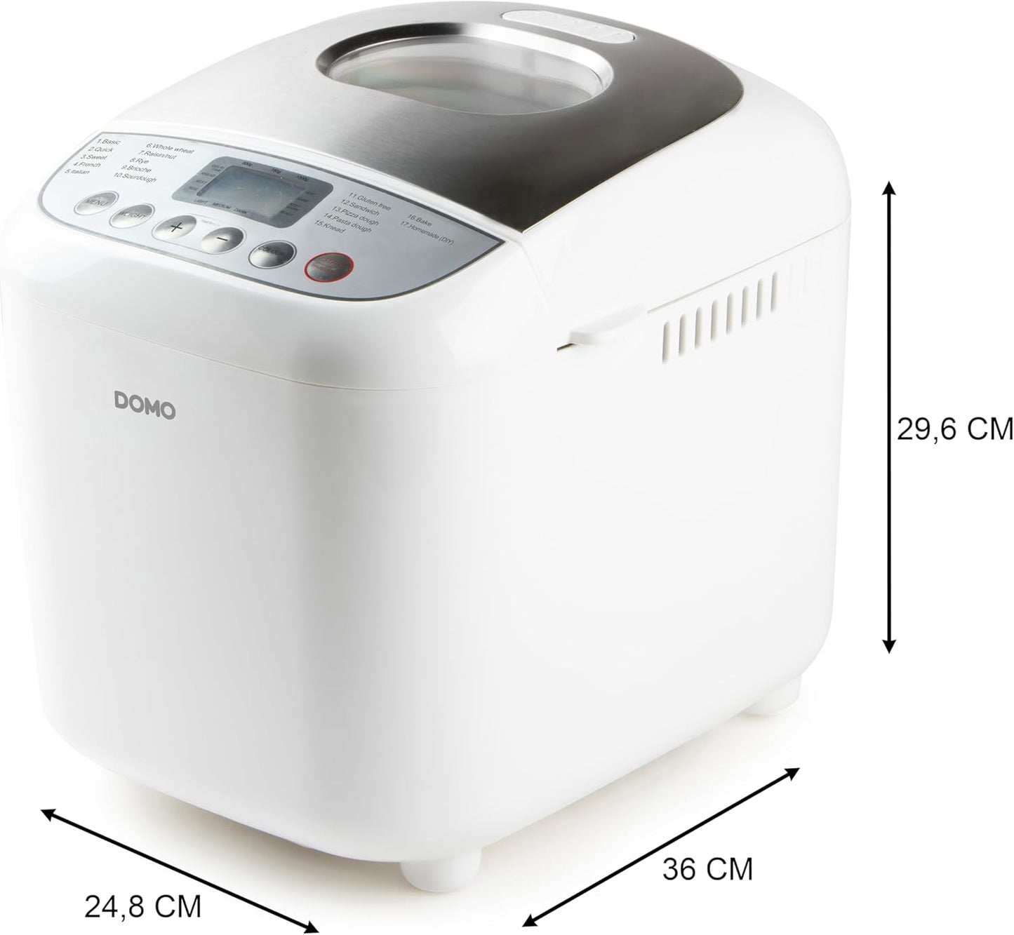 Brotbackautomat B3976 mit 17 Programmen & Timer