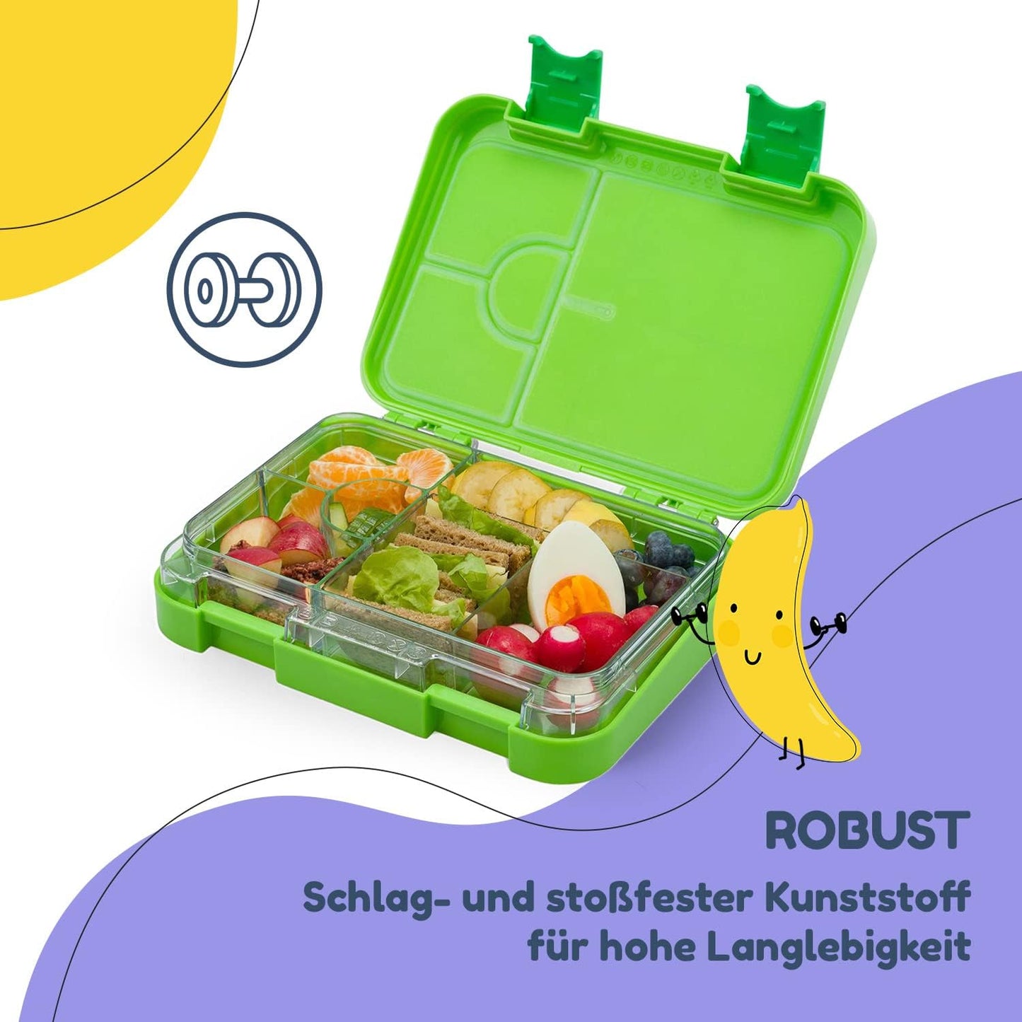 Bentobox, Grün
