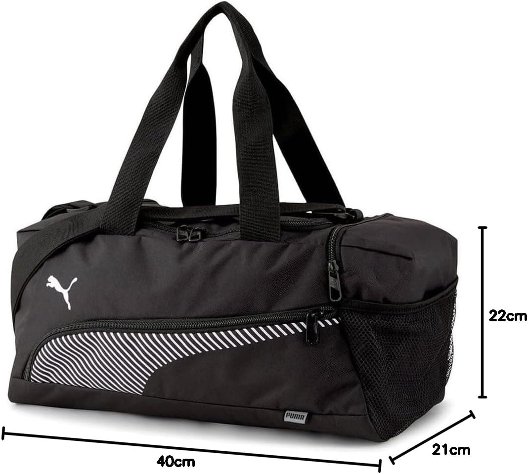 Fundamentals Sporttasche mit 2-Wege-Reissverschluss, Schwarz XS Single