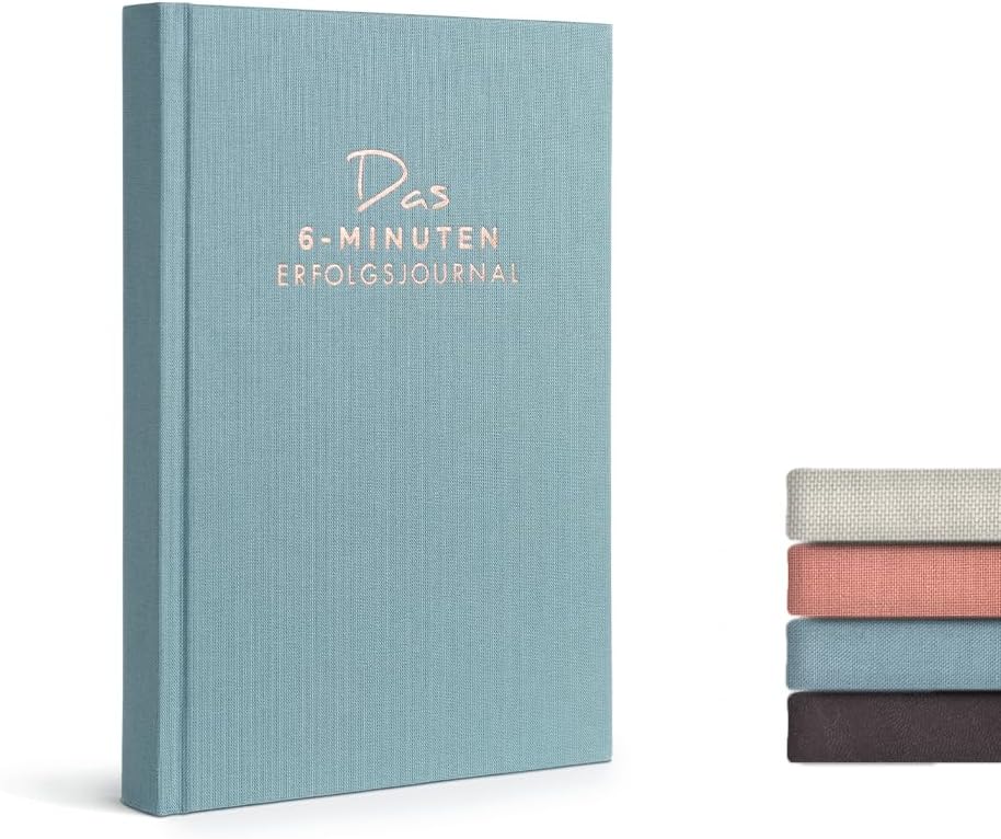 Das 6-Minuten Erfolgsjournal, Aquarellblau