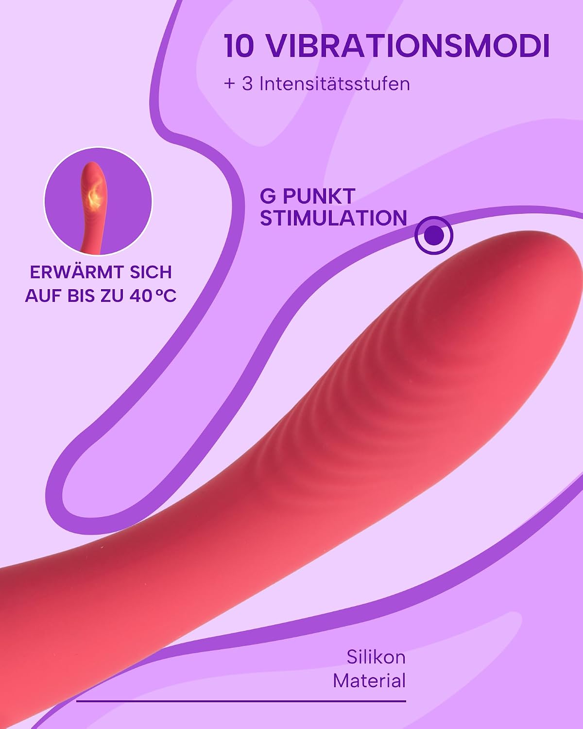 Vibro Caldo G-Punkt & Klitoris-Stimulation, Vibro Caldo