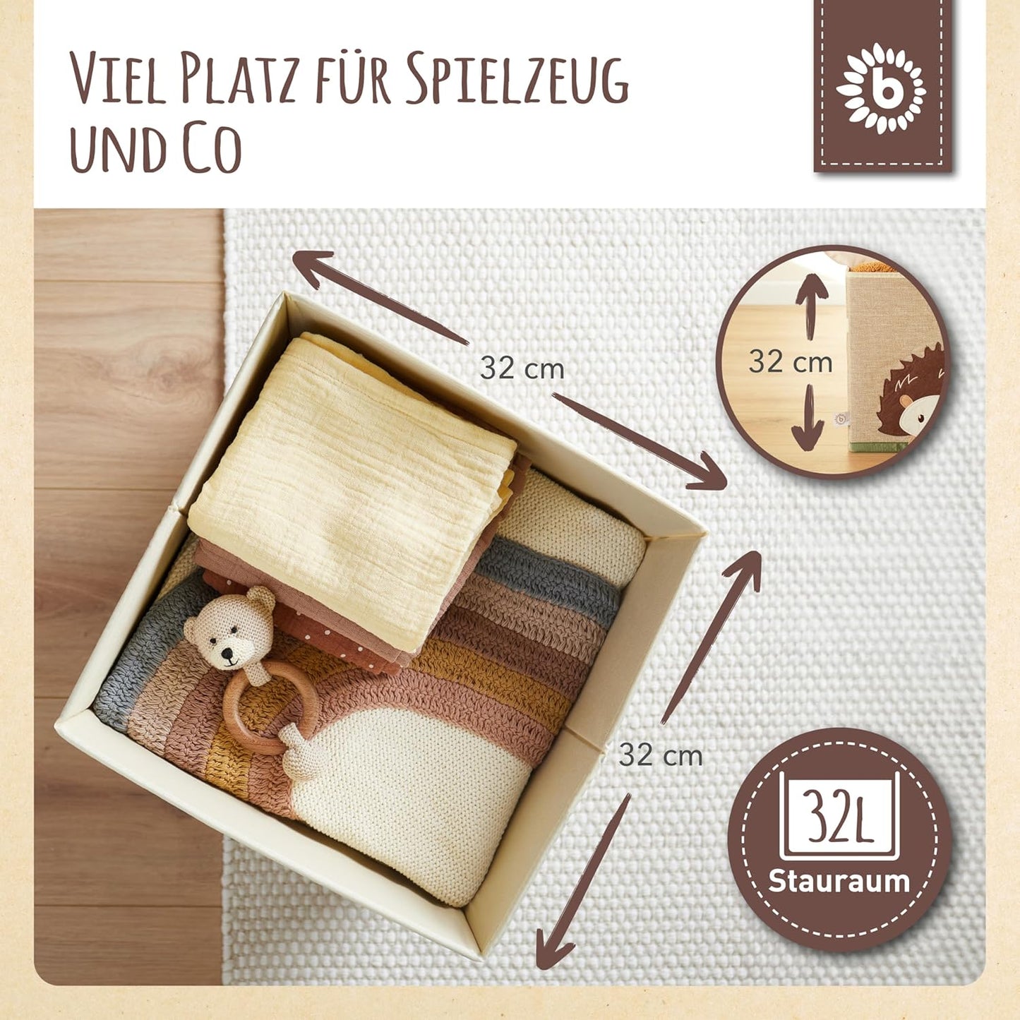 Staubox Igel, Igel