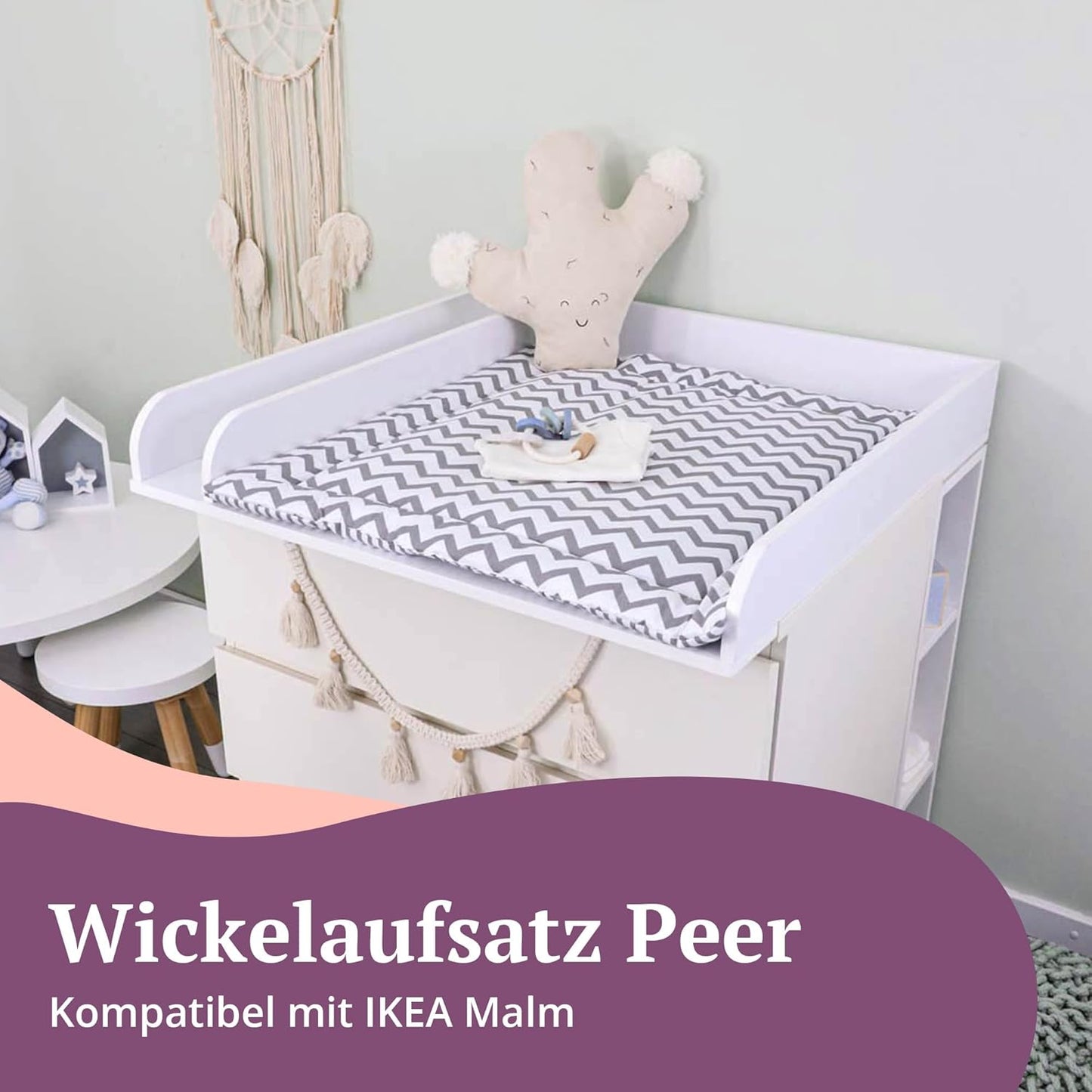 Wickelaufsatz für Kommoden