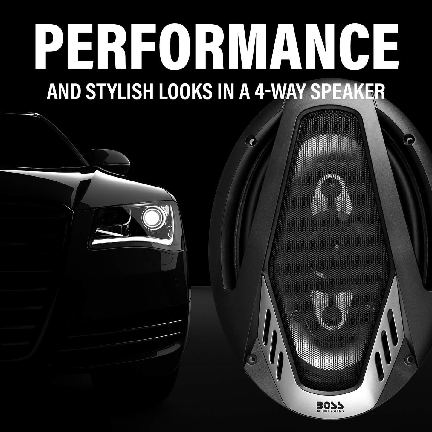 Audio Systems NX694 Onyx Lautsprecher, 15,2 x 22,9 cm, 4-Wege