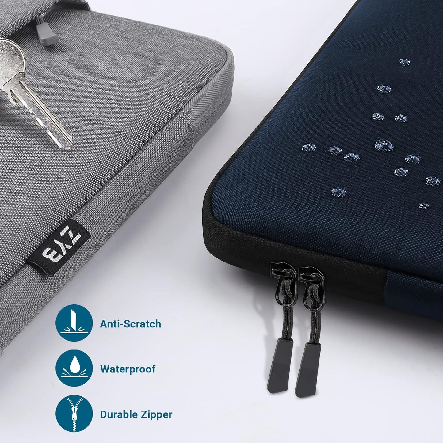 Laptoptasche mit Zubehör Tasche, 16 Zoll für MacBook Pro 16/16" Laptop Blau