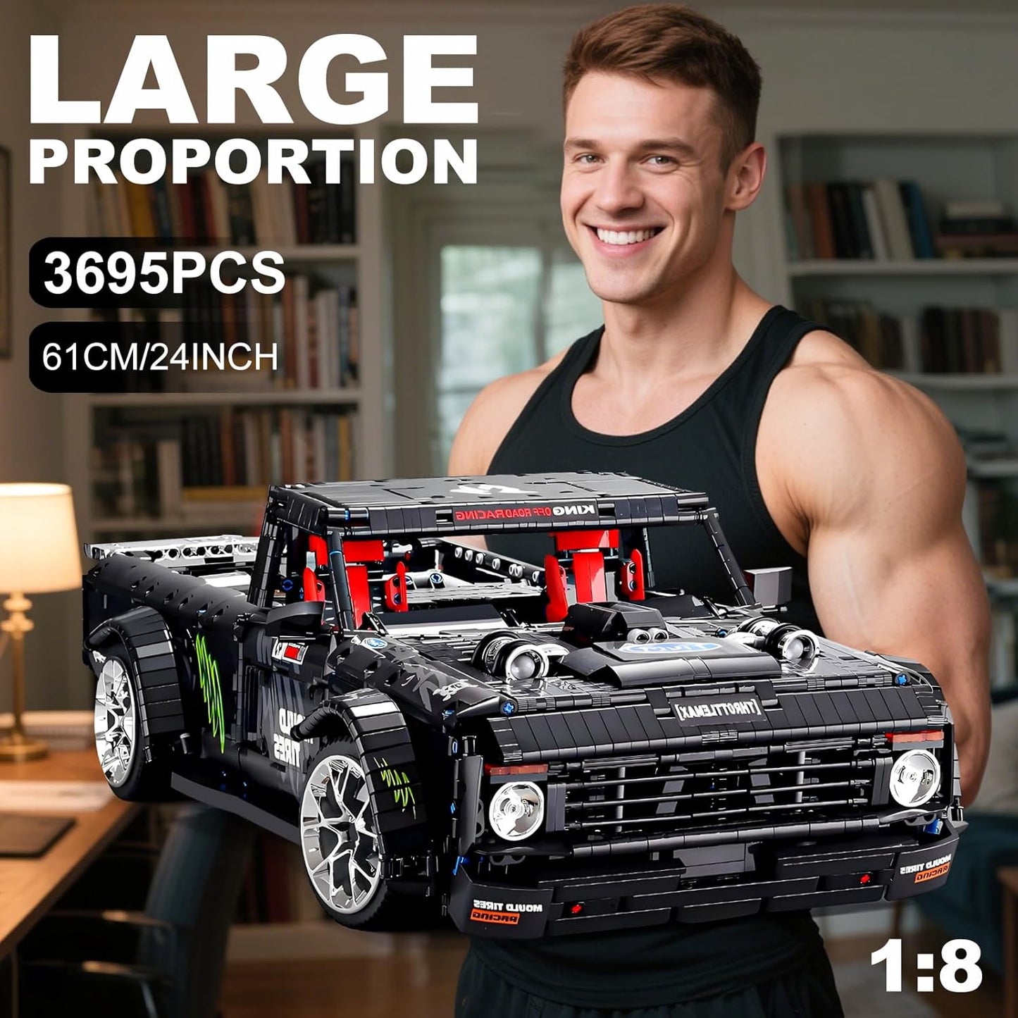 Technik Supercar Modellbausatz, Pickup-Truck