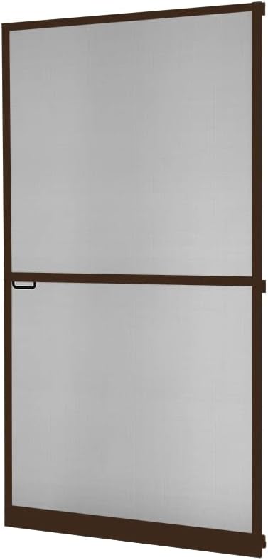 Insektenschutz-Türgitter, 100 x 210 cm (Selbstbausatz) , Braun