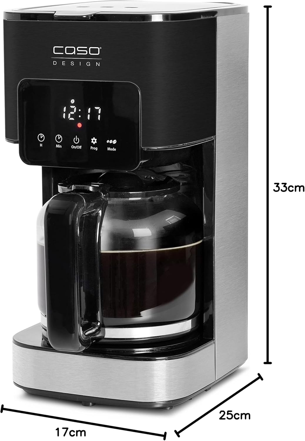1846 Kaffeemaschine Halbautomatisch Filterkaffeemaschine 1.5 l